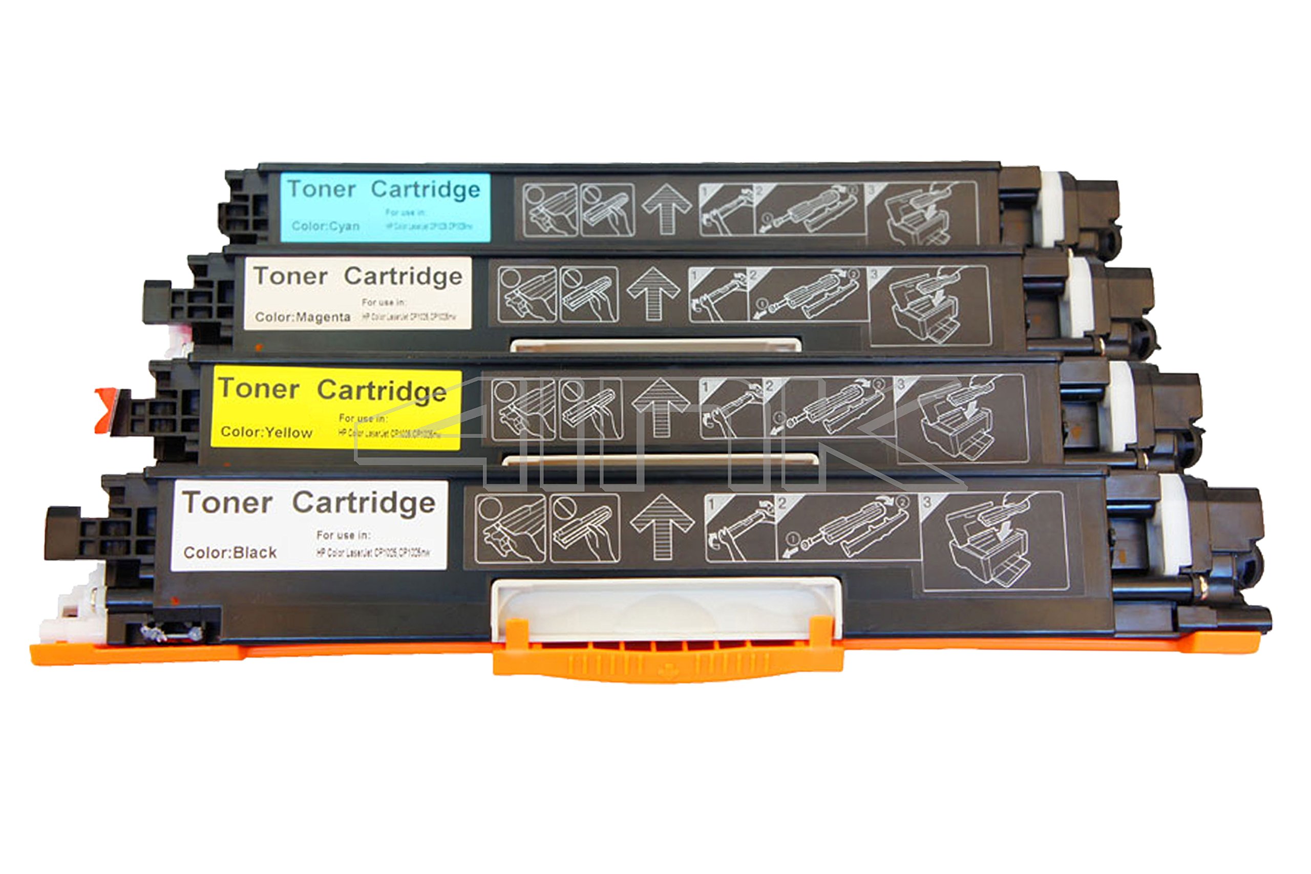 We tech 130A Toner Cartridge Combo Compatible for 130A - CF350A/ CF351A / CF352A / CF353A Toner Cartridge Combo for Color Laserjet Pro MFP M176n / M177fw (B075ZVR23Q) Amazon Price History, Amazon Price Tracker