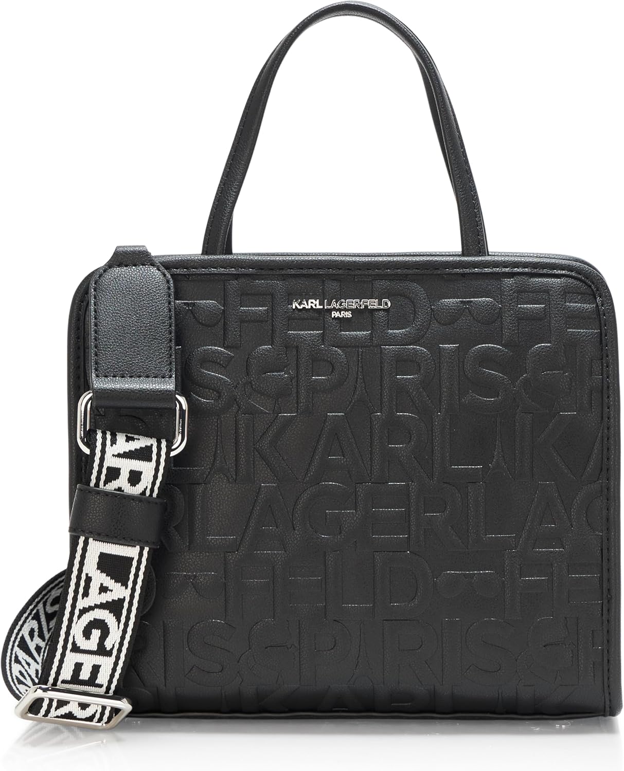 KARL LAGERFELD Womens Maybelle Satchel