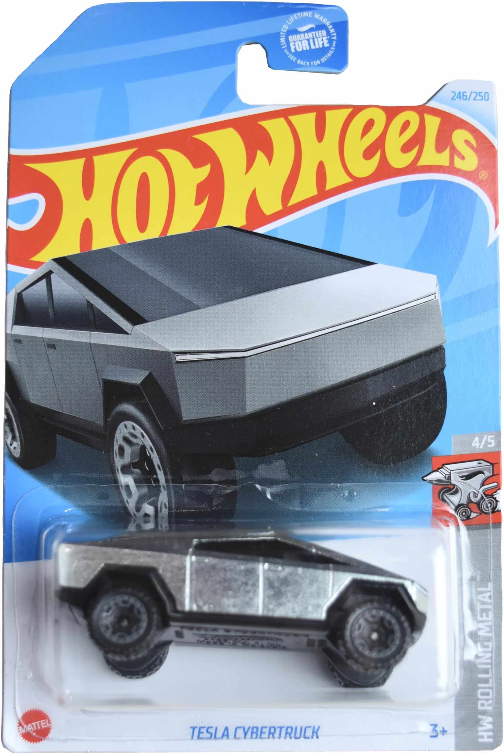 Tesla Cybertruck, HW Rolling Metal 4/5 [Silver] 246/250