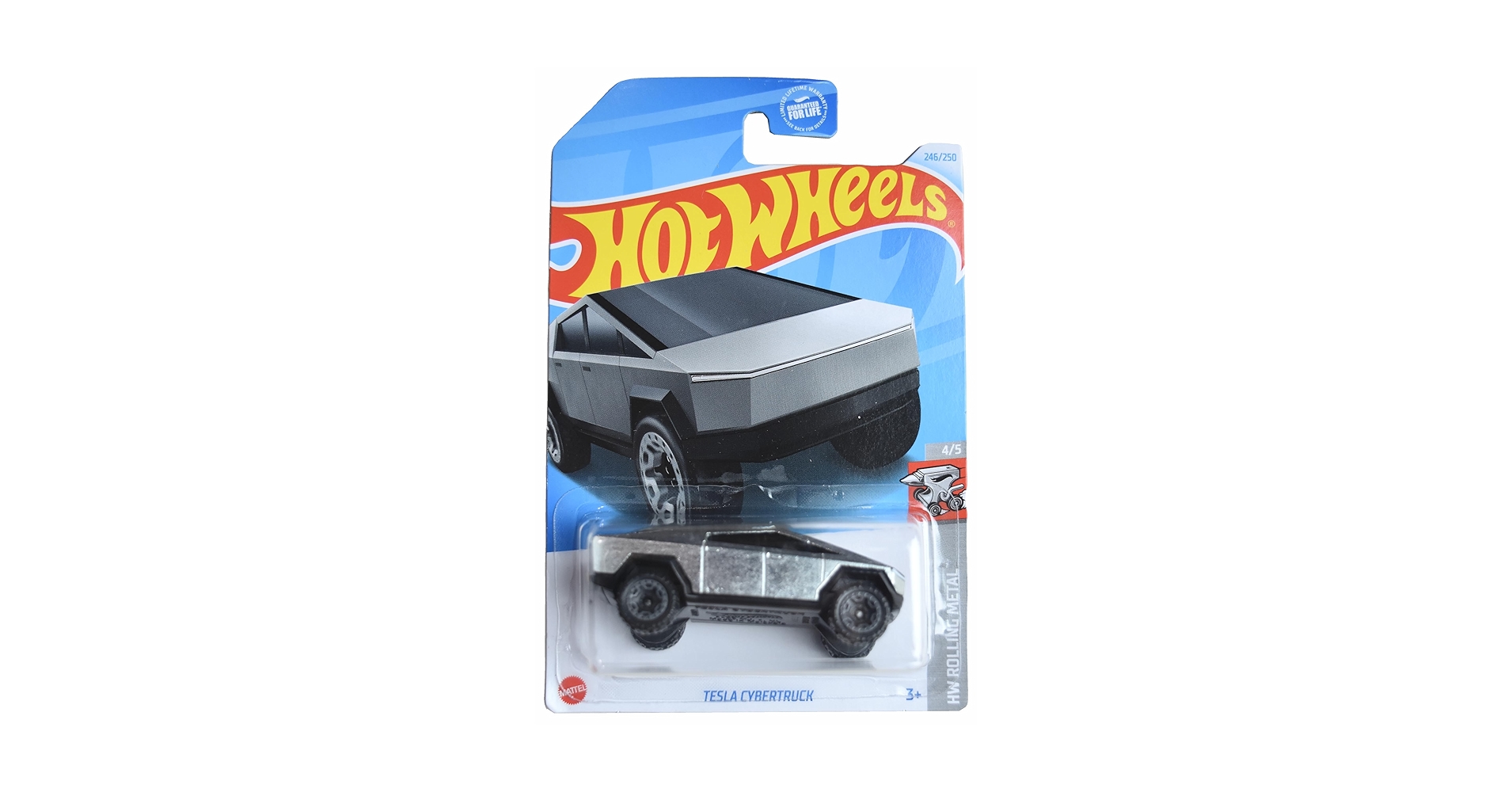ホットウィールTesla Cybertruck 3台セット 2023 Hot Wheels 1:64 Tesla Cybertruck Model 3 Model S Y