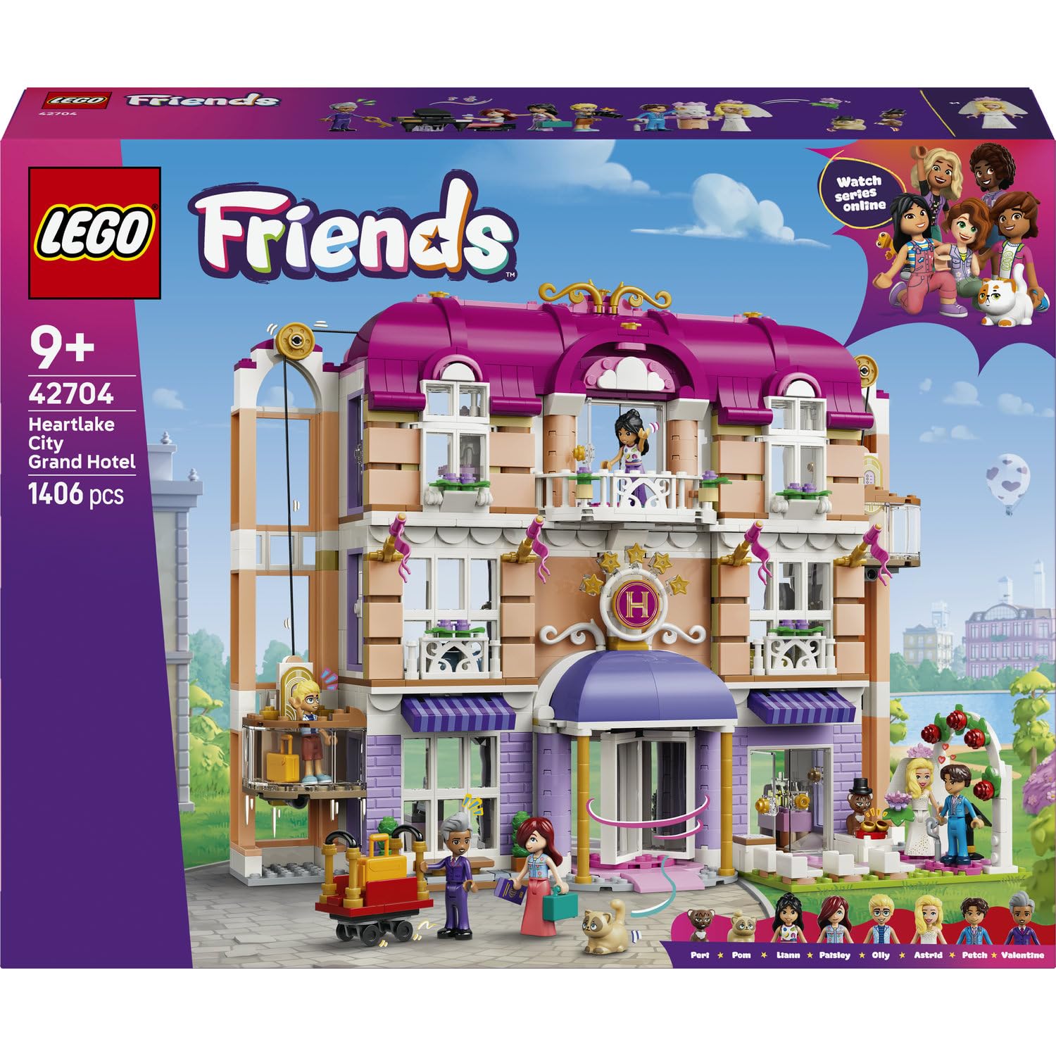 LEGO Friends Le Grand hôtel de Heartlake City 42704