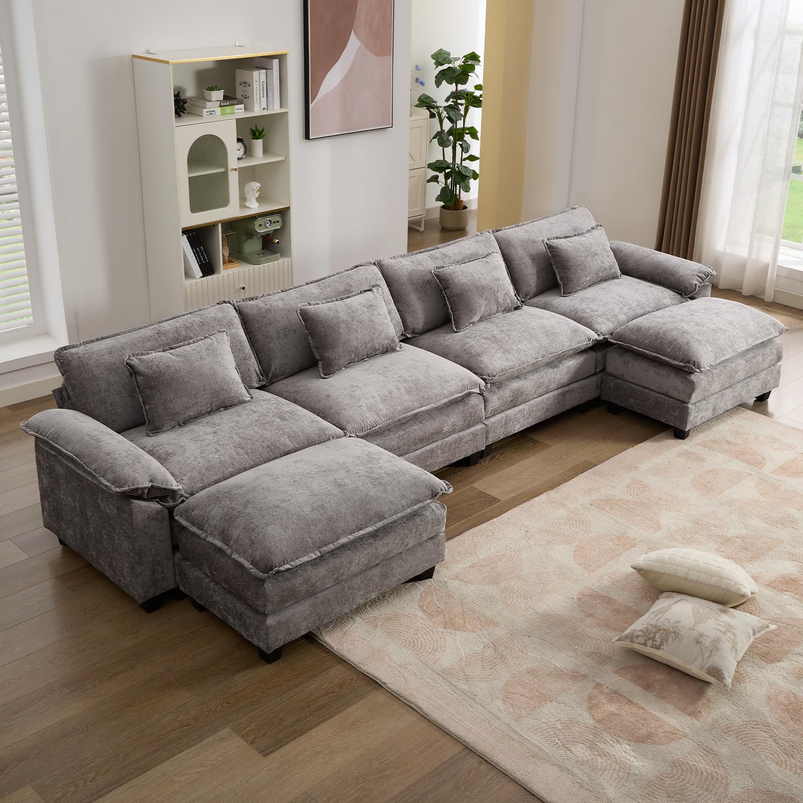 IPKIG 154-inch Modular Sectional Sofa