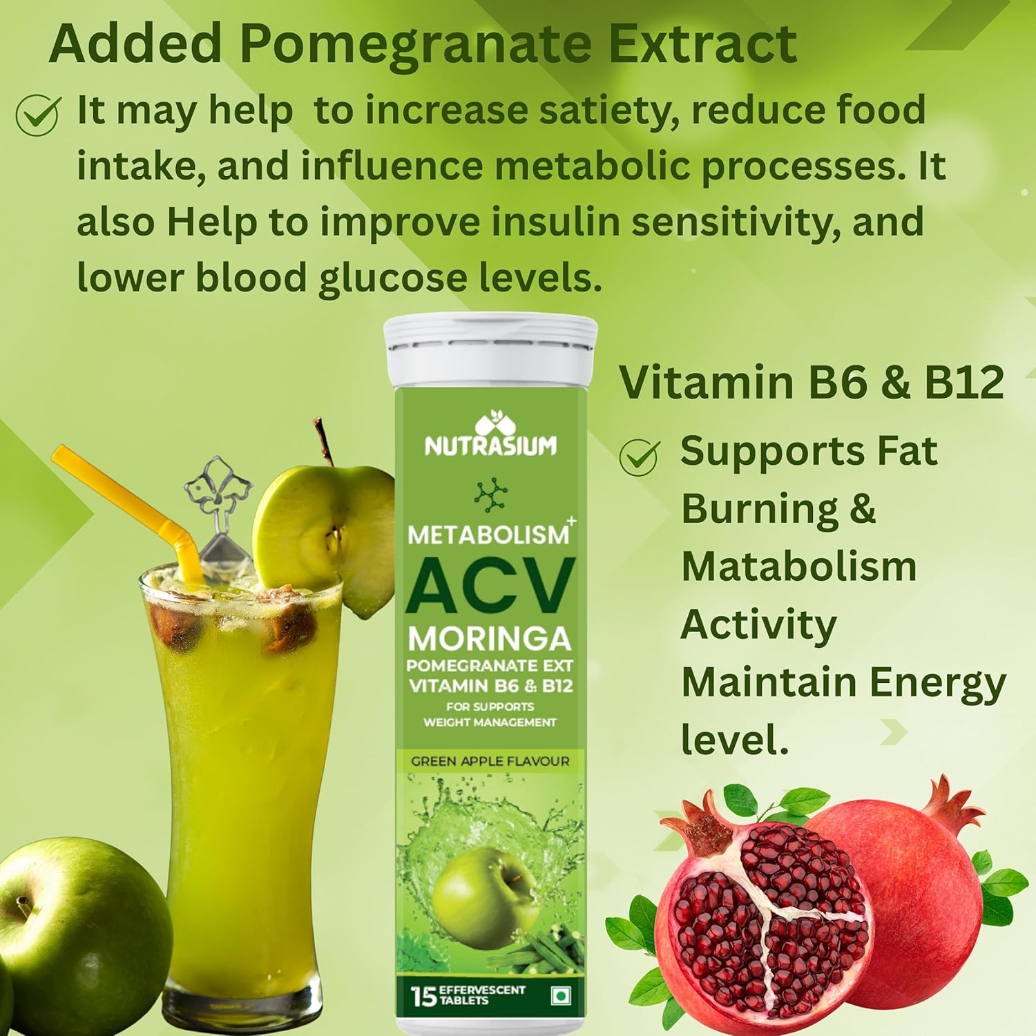 Nutrasium Acv Moringa Metabolism Plus | For Supports Weight ... 4 Nutrasium Acv Moringa Metabolism Plus | For Supports Weight ...