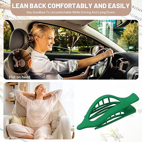 Miniatura 178 de Pinzas para el cabello French Concord, 6 pinzas para el cabello planas deslizantes laterales para volumen, agarre fuerte, agarre antideslizante