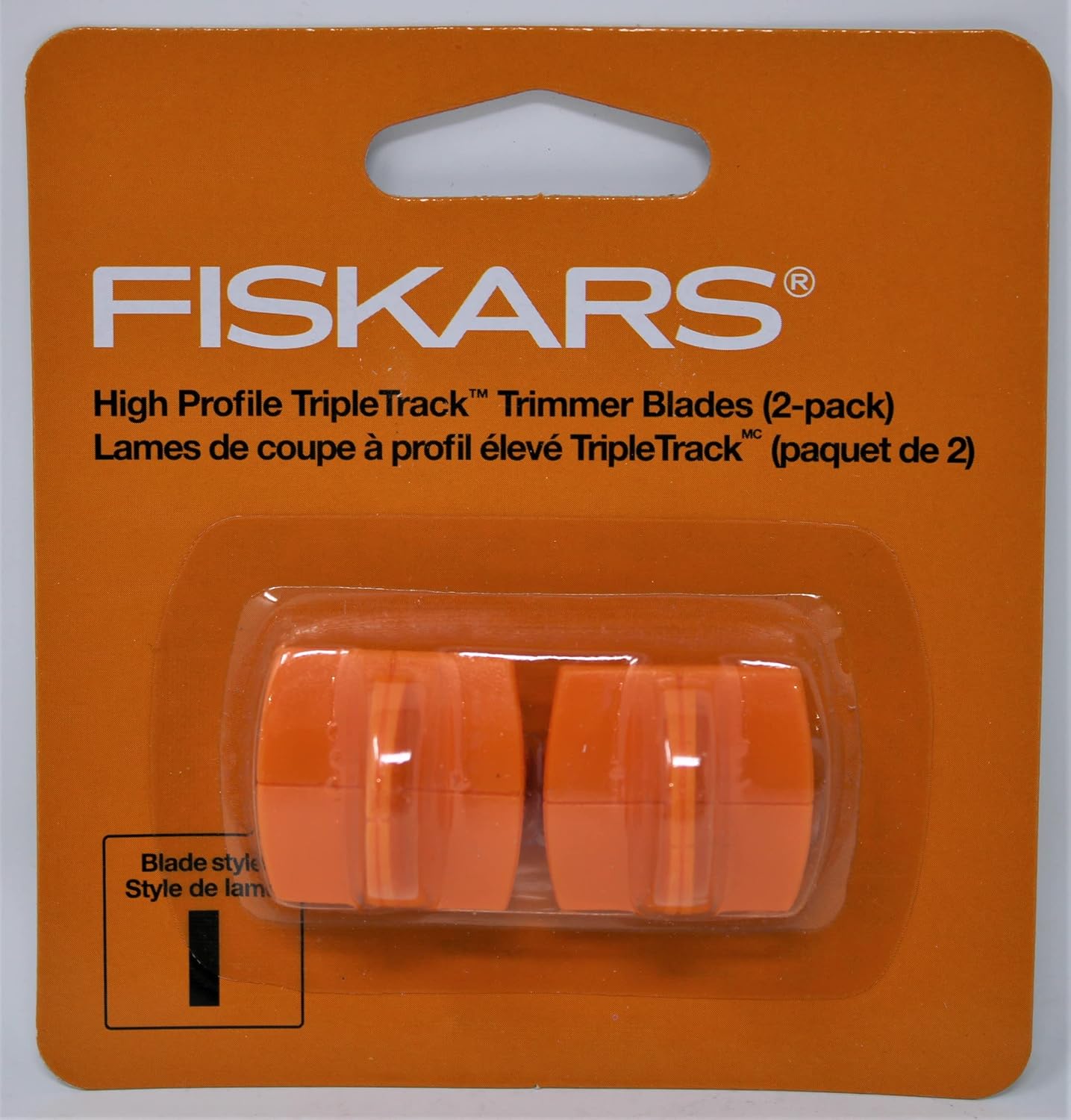Fiskars Triple Track High-Profile Replacement Blades-Straight 2/Pkg