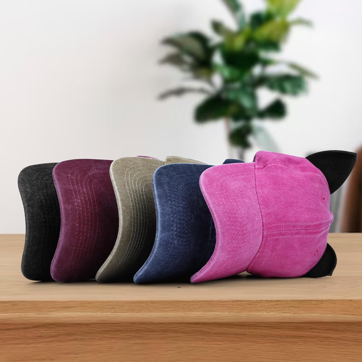 Mens Baseball Cap Baseball Hat Funny Trucker Hats for Men Women Cute Beanie Distressed Cap Ponytail Hat for Women - Image 7