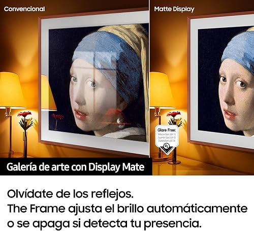 Samsung TV The Frame 2023 32 Pouces QLED TQ32LS03C, Écran Full HD Sans Reflets, Téléviseur Cadre Photo, Smart TV, Accès Art Store, Technologies OTS Lite et Q-Symphony, Accroche Murale et Pieds Inclus - 3