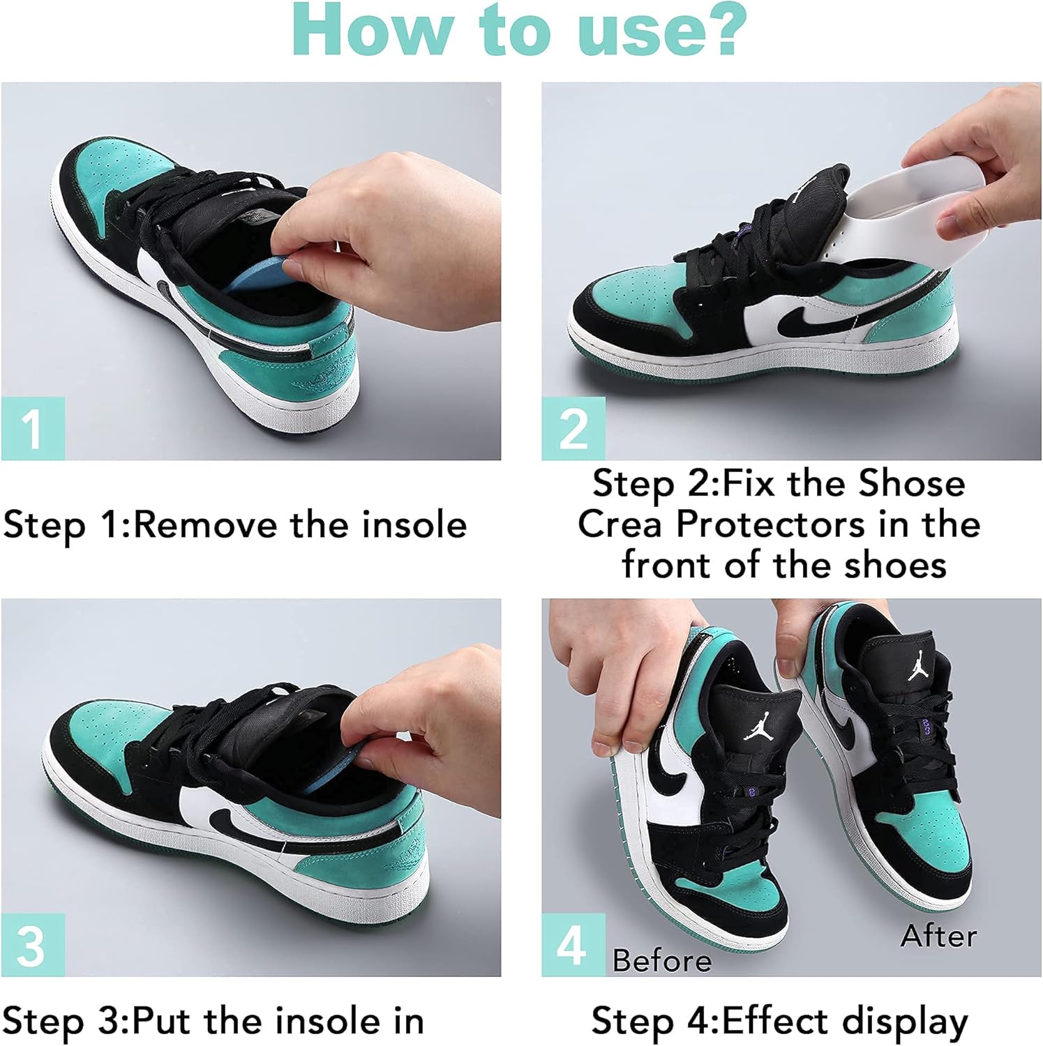 air force 1 remove insole