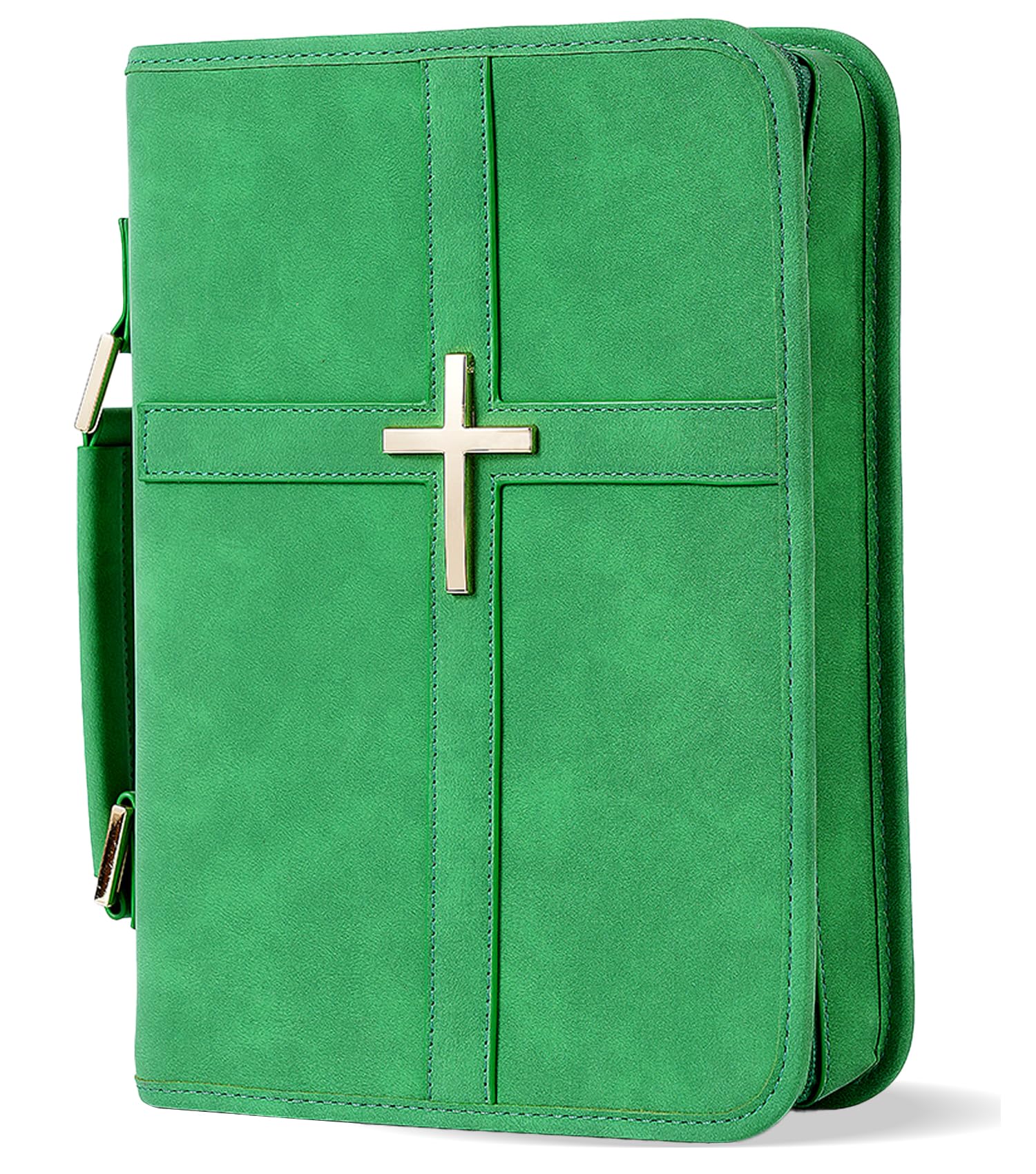Vegan Leather Bible Cover Case, Bible Bag for Men Women, Gift Box Packaging