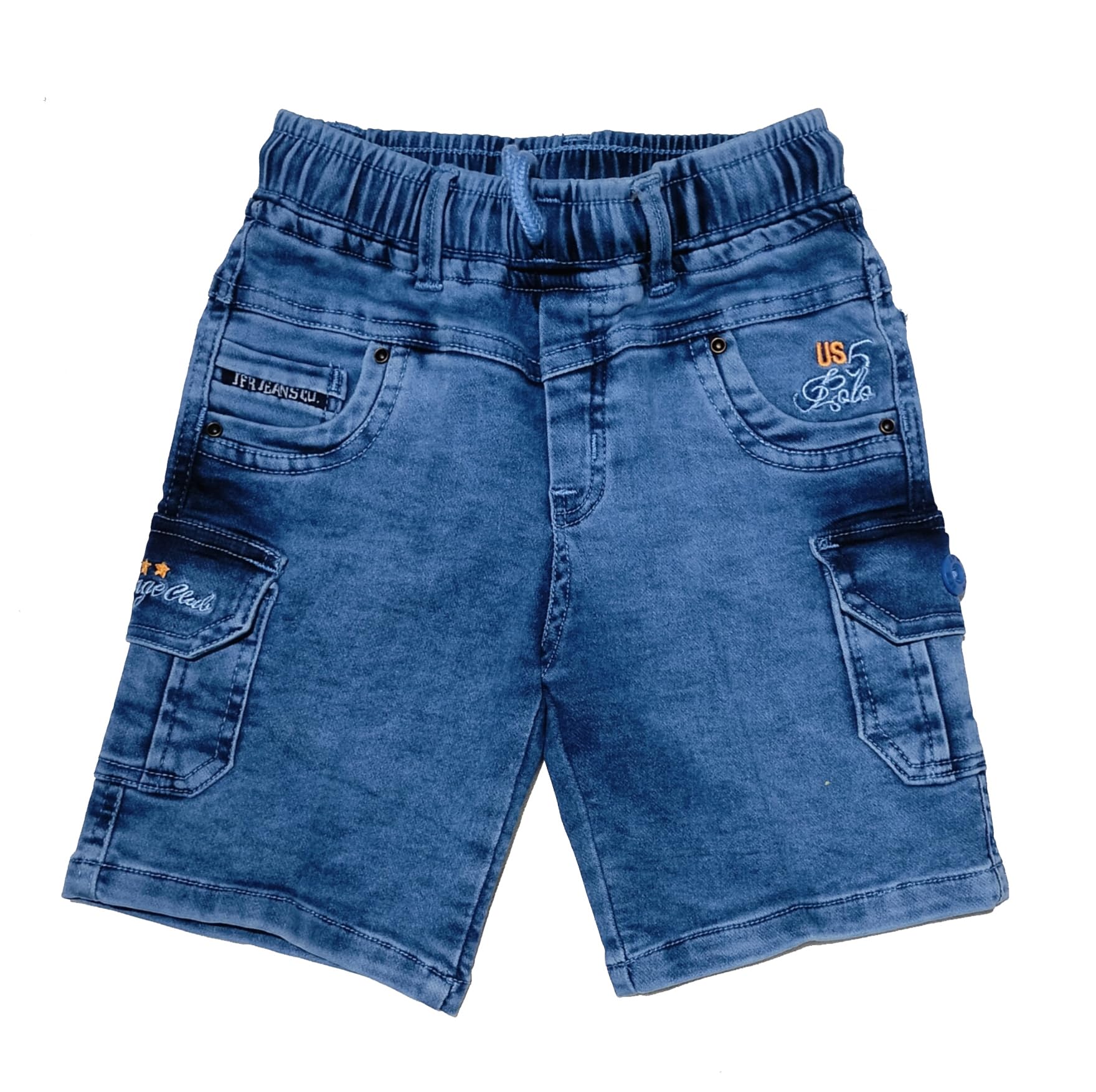 jfr GA105-JFR Solid Denim Jeans Shorts-picture-42
