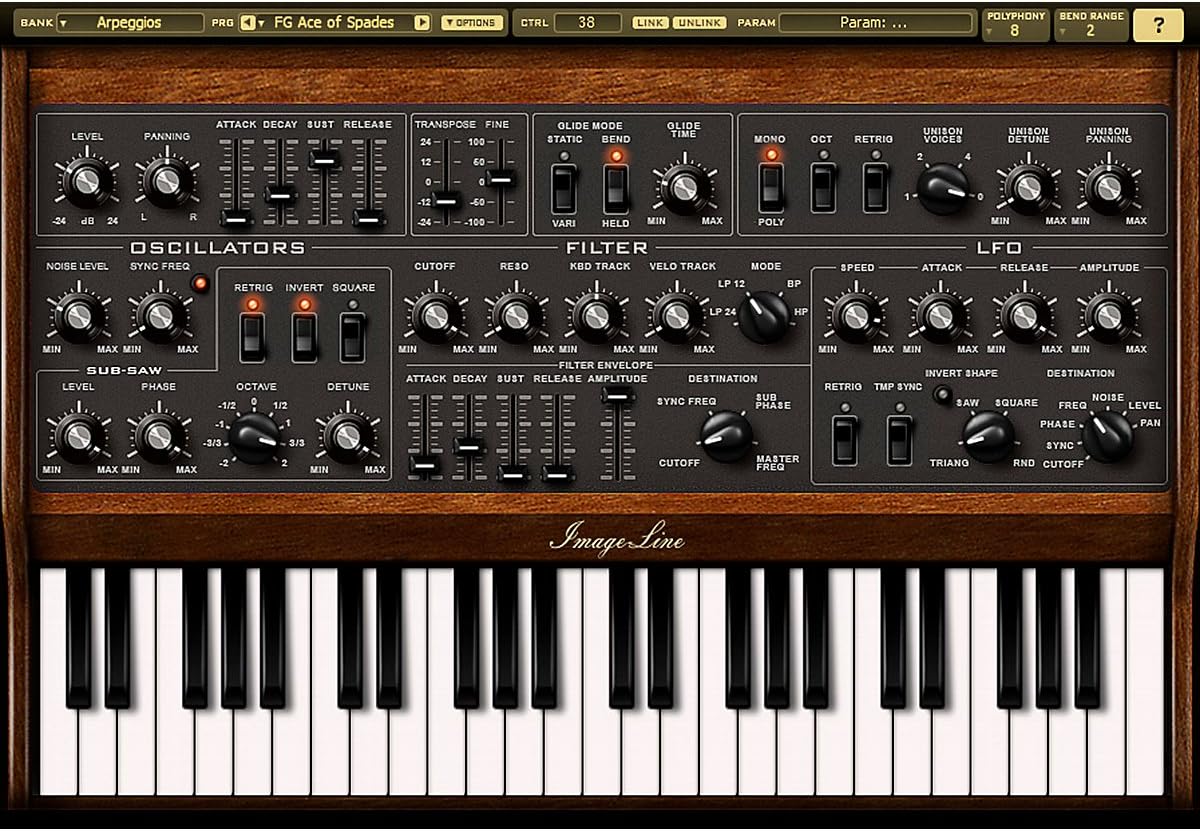 Image Line Sawer Virtual Synthesizer Software (Standard)