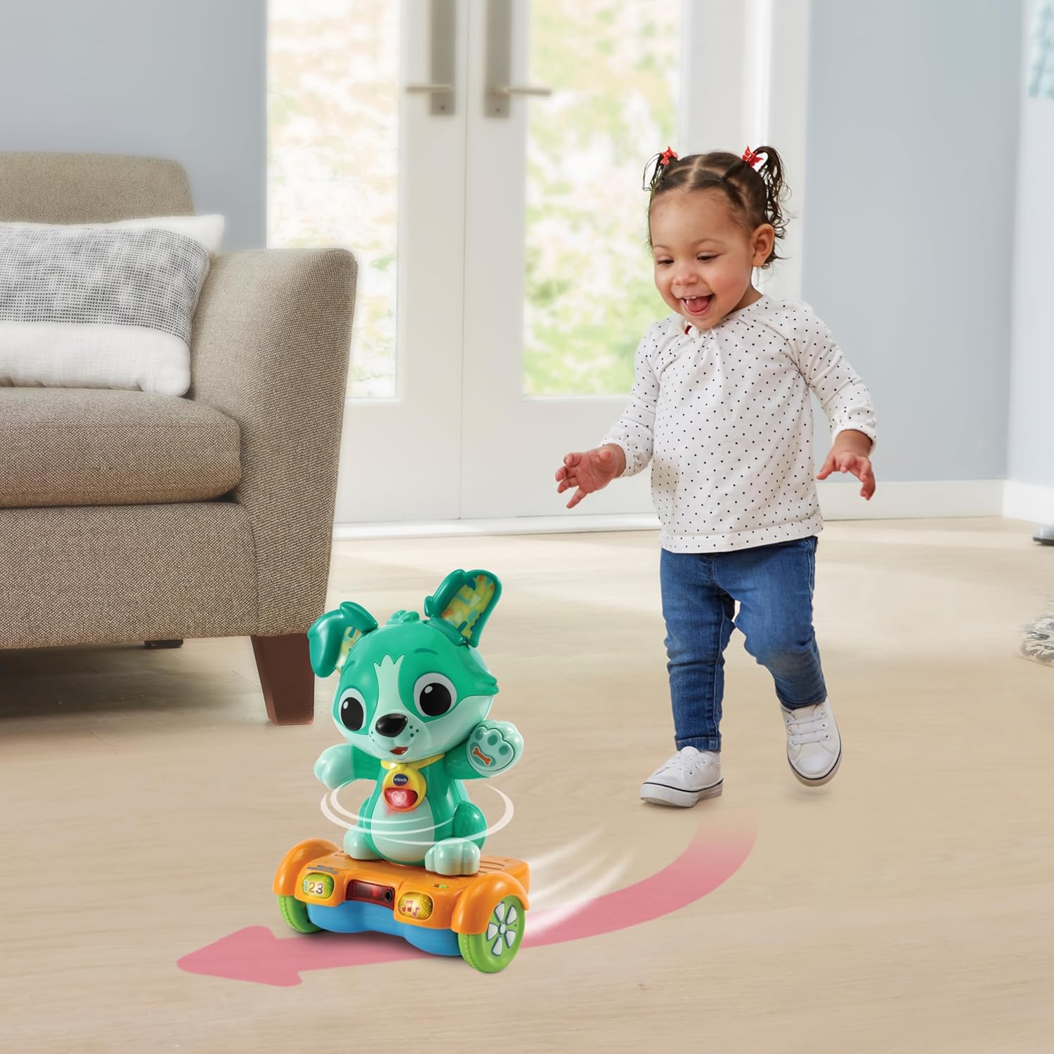 Vtech - Tituu, Hoverboard Mon Toutou, interactive dog - 1/3 years - FR version 5 81GHEnzphwL. AC SL1500