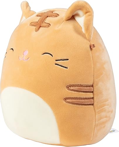 Miniatura 4 de Squishmallows Mystery - Gato de peluche de 8 pulgadas, Jazwares oficiales, Nathan or Taly, juguete de peluche coleccionable suave y esponjoso para