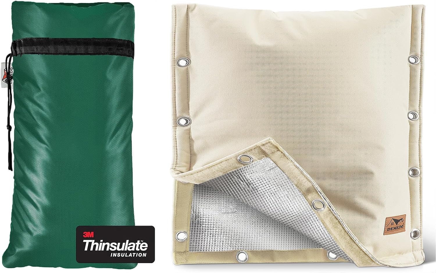 Extended Outdoor Faucet Covers Bundle with Backflow Preventer Insulation Cover