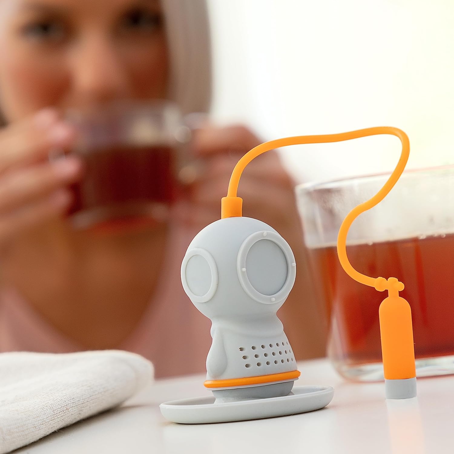 InnovaGoods Silicone Tea Infuser Diver·T