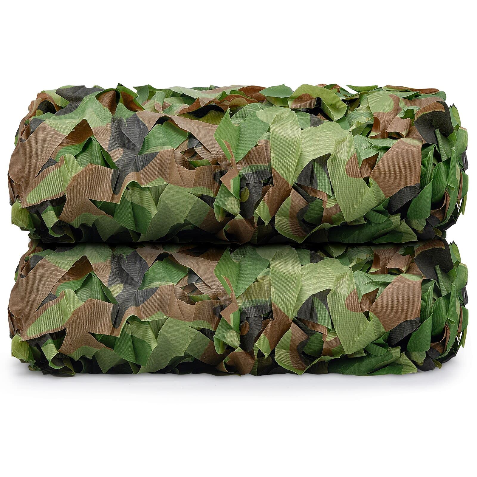 iunio Camo Netting, Camouflage Net, Bulk Roll, Mesh, Cover, Blind for Hunting, Decoration, Sun Shade, Party, Camping, Outdoor
