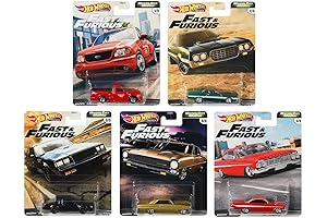 Fast & Furious Motor City Muscle Set: Five Furious Favorites
