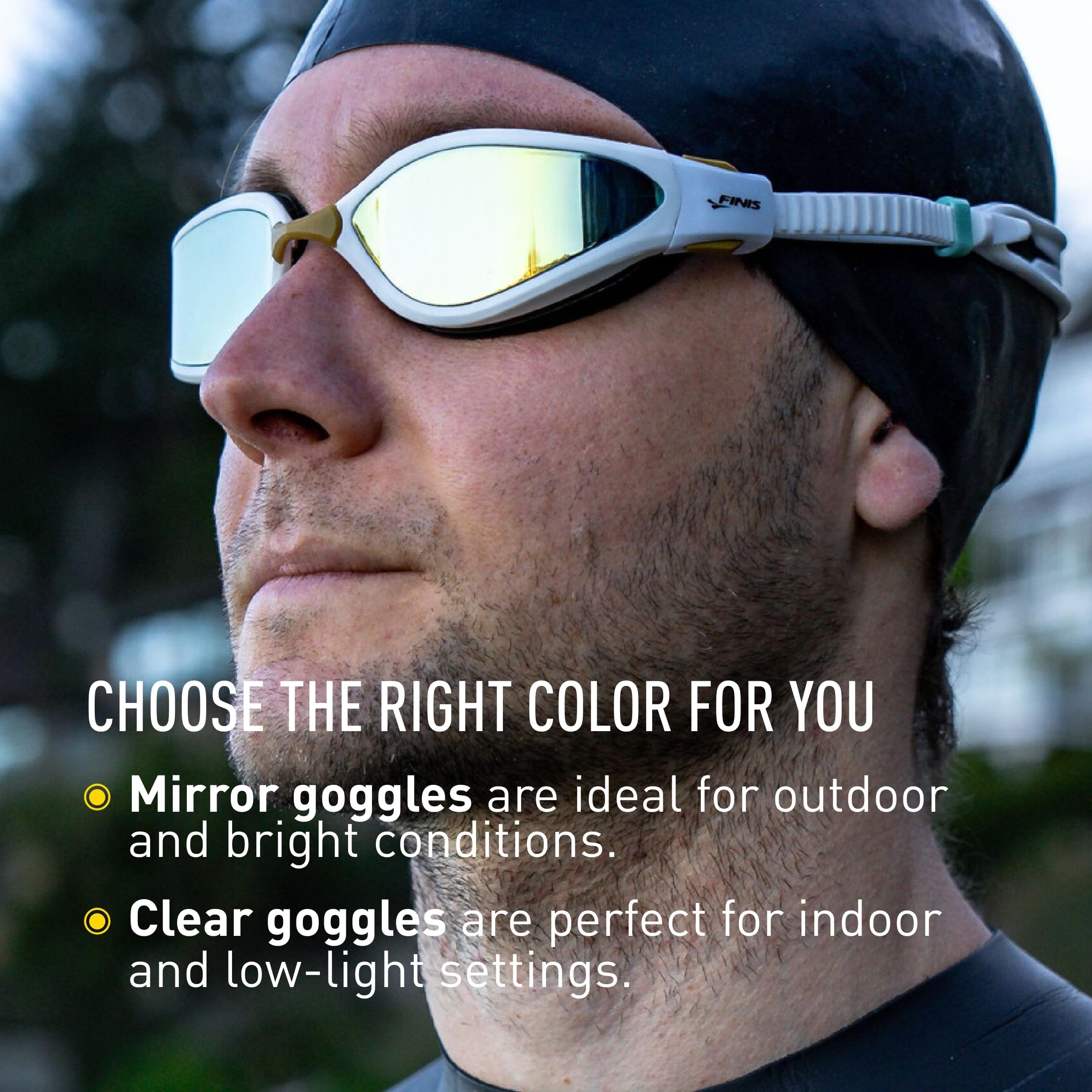 FINIS Alliance Goggle Aqua Mirror - Image 3
