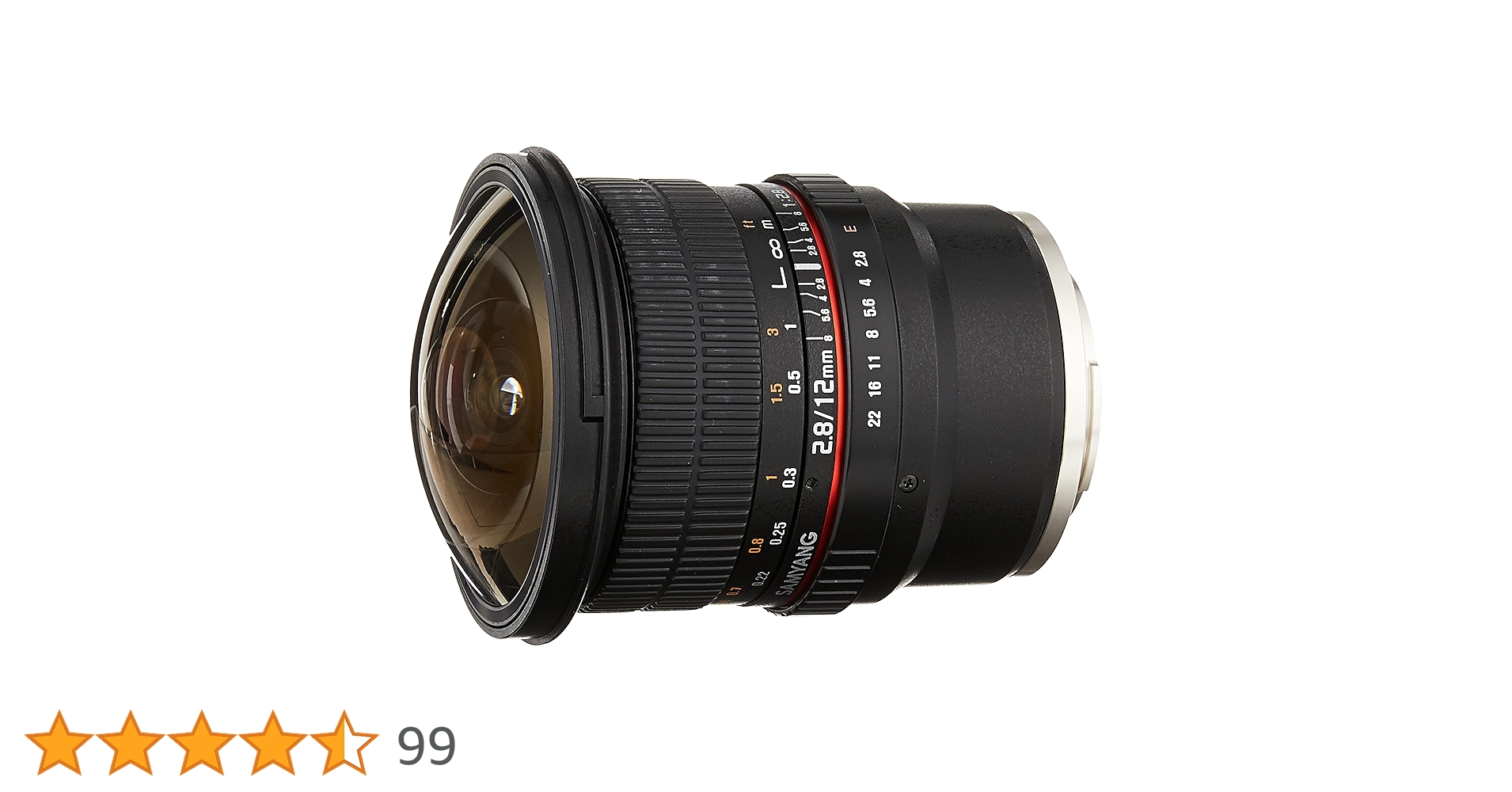 SAMYANG 12mm F2.8 魚眼レンズ　SONY　Eマウント 12mm F2.8 ED AS NCS FISH-EYE | SAMYANG | ケンコー・トキナー