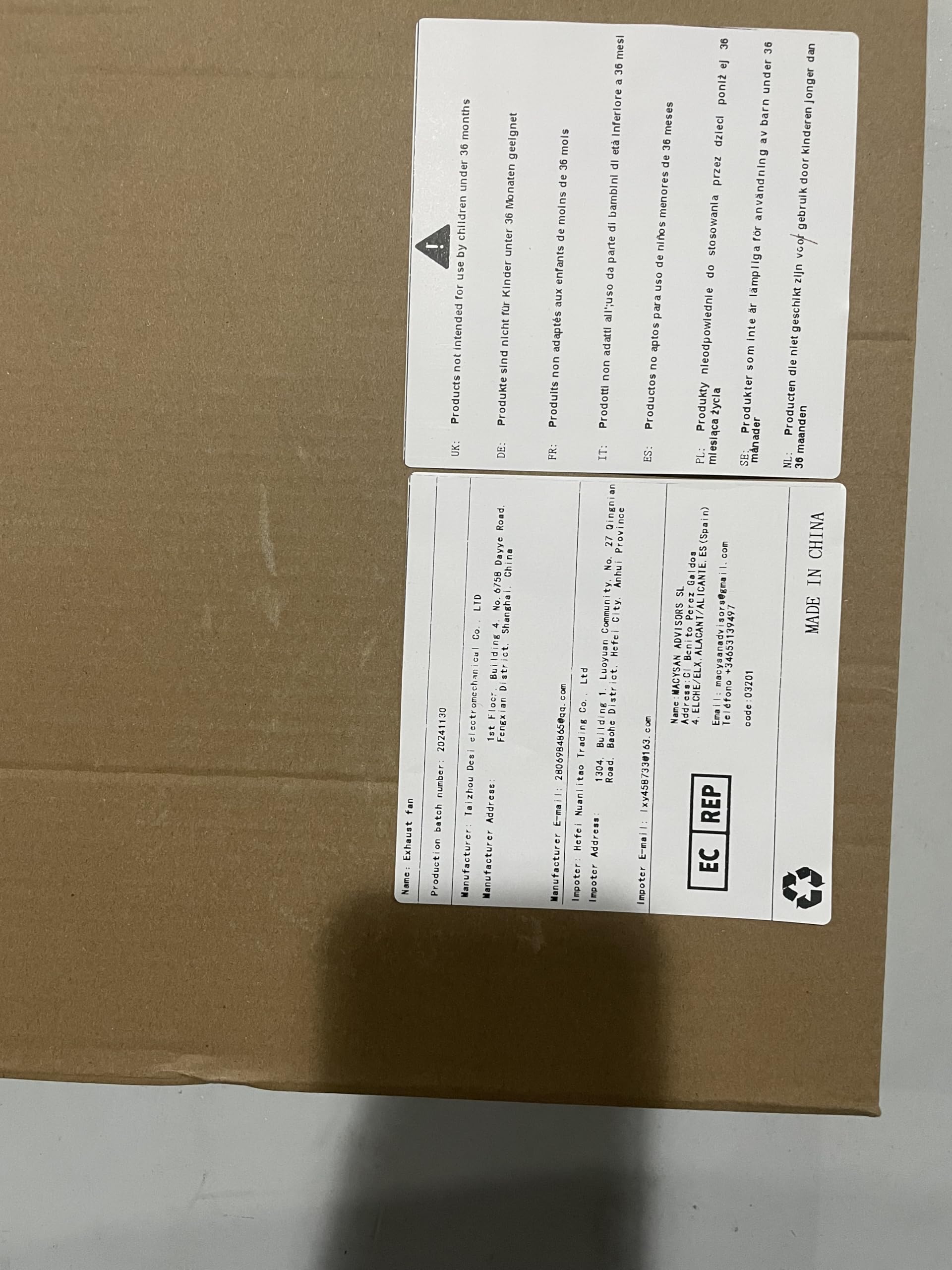 Aspiratore Bagno 100 Mm, Ventilazione Bidirezionale a Ventola Aspirazione Estrattore Aria Silenzioso, Ventola Spirazione Ventilatore con Telecomando Facile da Installare su Finestre Soffitti e Pareti
