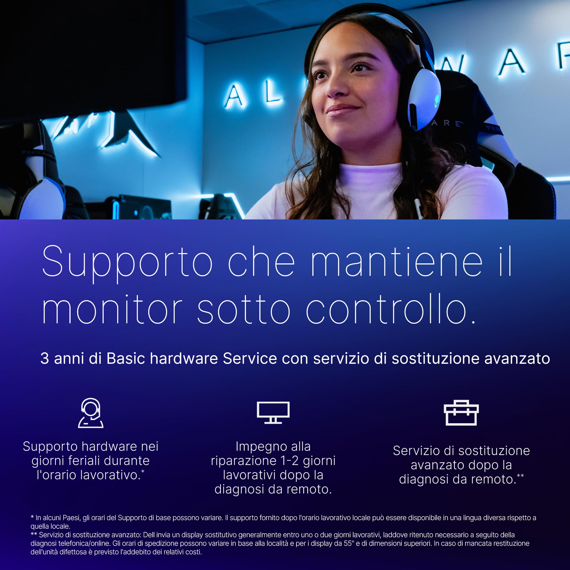 Alienware AW2725QF 27" 4K UHD (3840x2160) Monitor Gaming, 360Hz, Fast IPS, 0.5ms, NVIDIA G-SYNC Compatible, 95% DCI-P3, HDR600, Dolby Vision, USB-C, DisplayPort, 2x HDMI, 4x USB, 3 Anni di Garanzia