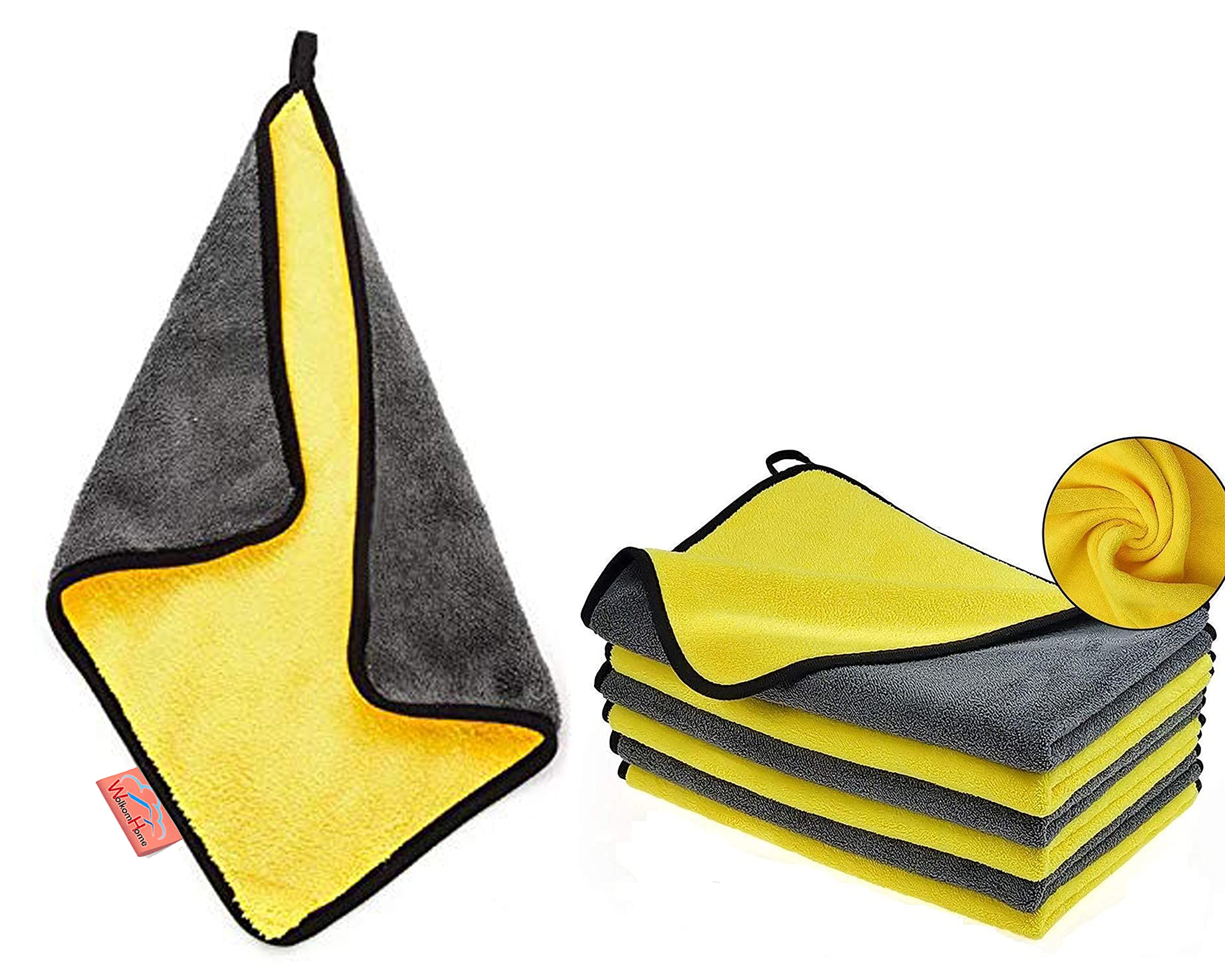 See full amazon price history chart for WolkomHome Microfiber Cloth Professional Grade Premium 800 GSM, Heavy, Double Sided, for Car Cleaning and Home, kitchen, Office, Baby Towels, Cloth (40cm x 40cm) 1pc Color as Per Availability WolkomHome Microfiber Cloth Professional Grade Premium 800 GSM, Heavy, Double Sided, for Car Cleaning and Home, kitchen, Office, Baby Towels, Cloth (40cm x 40cm) 1pc Color as Per Availability (B0B9SWL1JS) Amazon Price History, Amazon Price Tracker