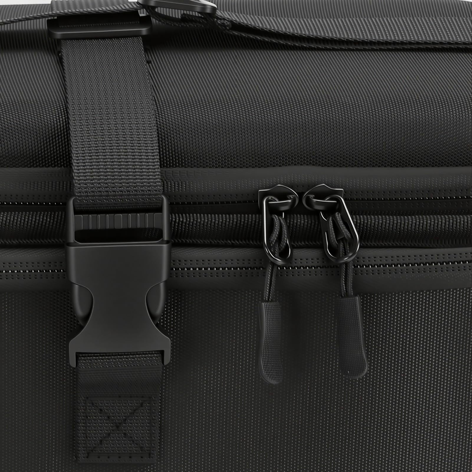 Dpofirs Custodia Protettiva per Console in EVA con Spazio di Archiviazione a Doppio Strato per Controller di Gioco 2 e Borsa da Viaggio per Accessori