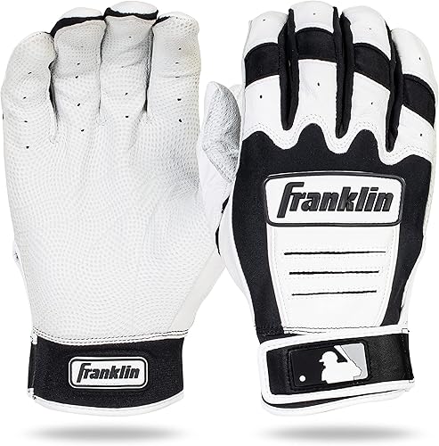 Miniatura 38 de Franklin Sports MLB - Guantes de bateo de béisbol CFX Pro para adultos y jóvenes, béisbol + sóftbol, varios tamaños + colores cerceta