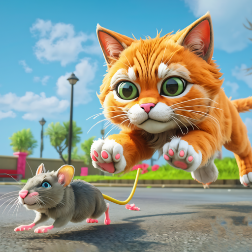 Cat Simulator Fun Game: Real Kitten Adventure, Cat Family Life, Virtual ...