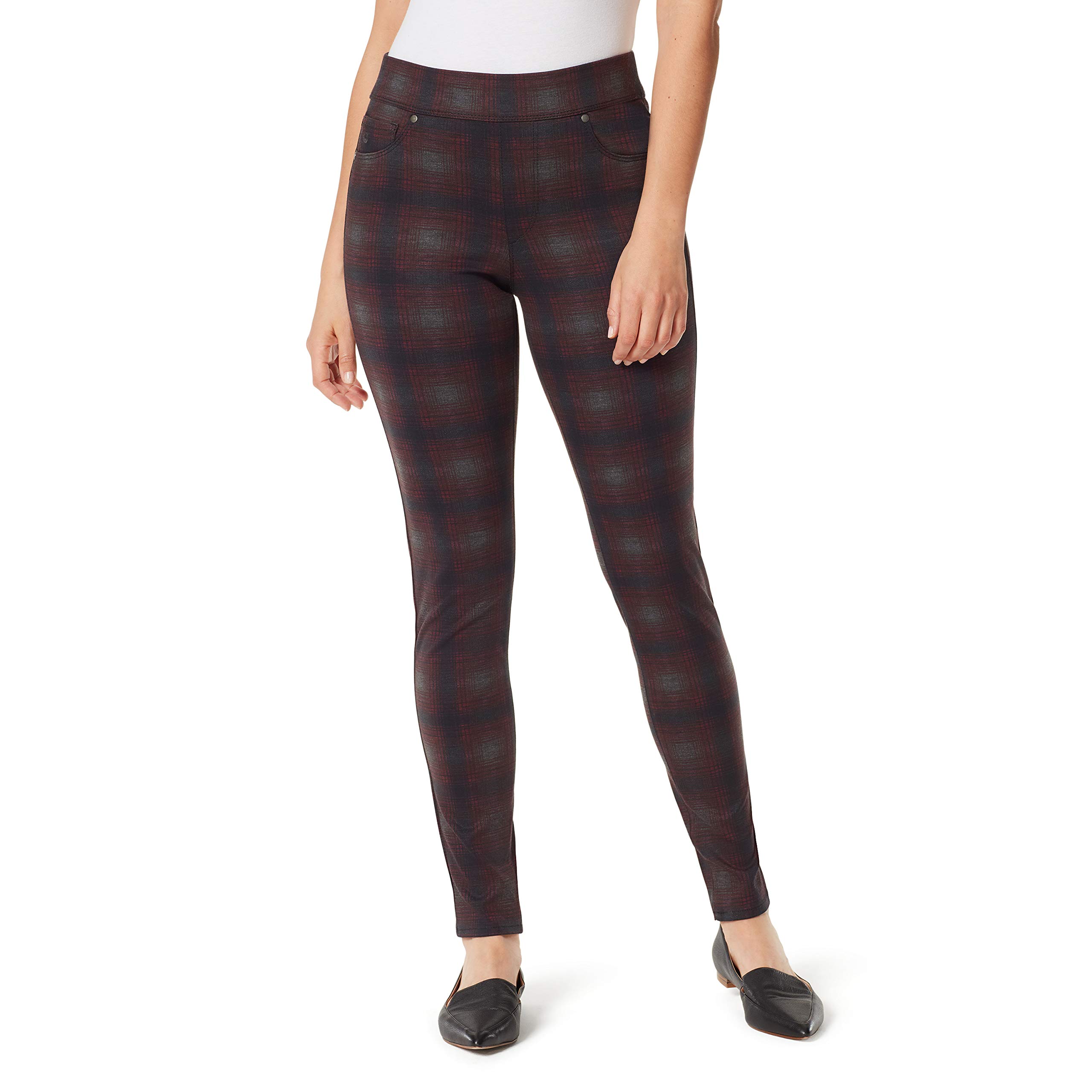 Gloria Vanderbilt Womens Avery Slim Pull on Pant
