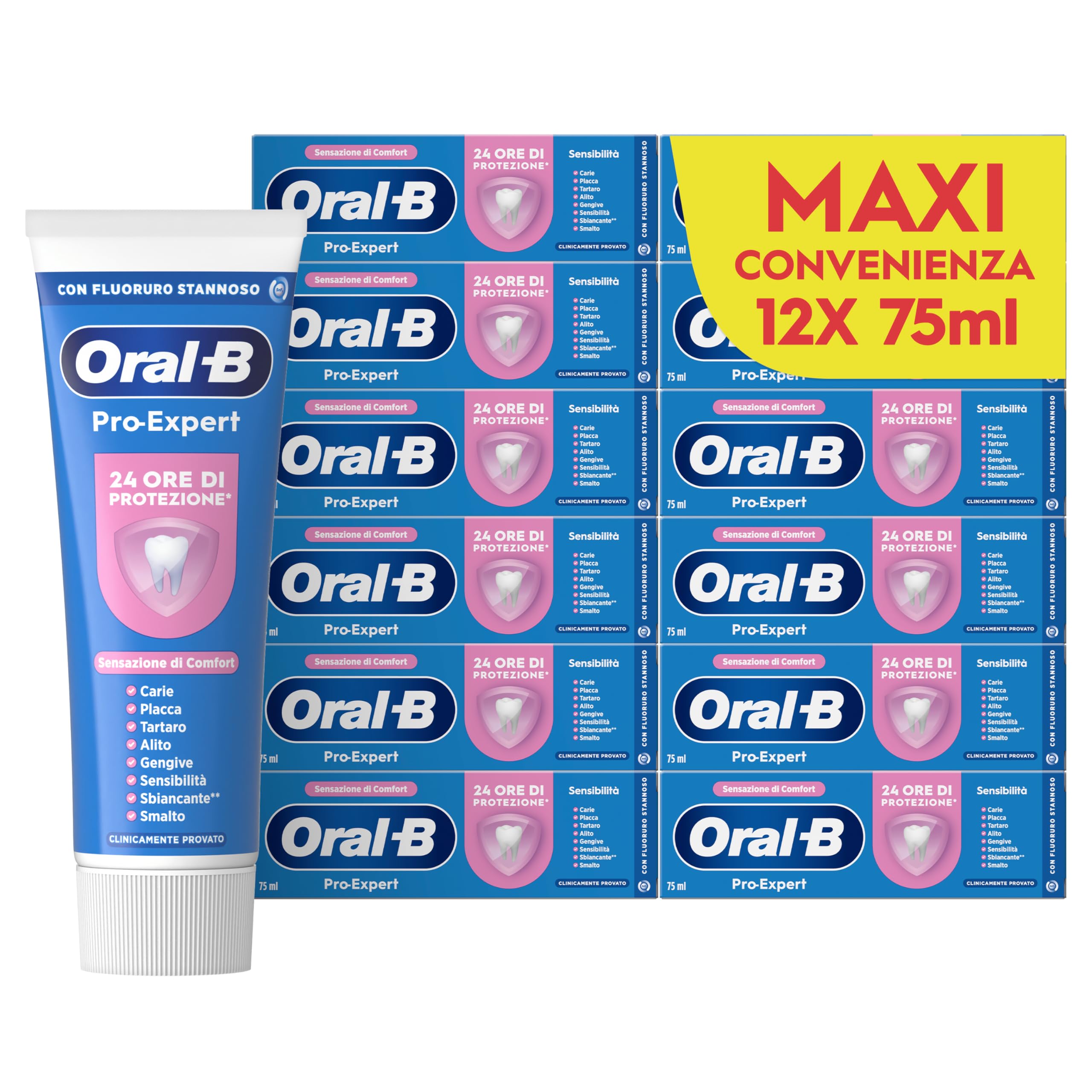 Oral-B Dentifricio Pro-Expert 12 Pezzi