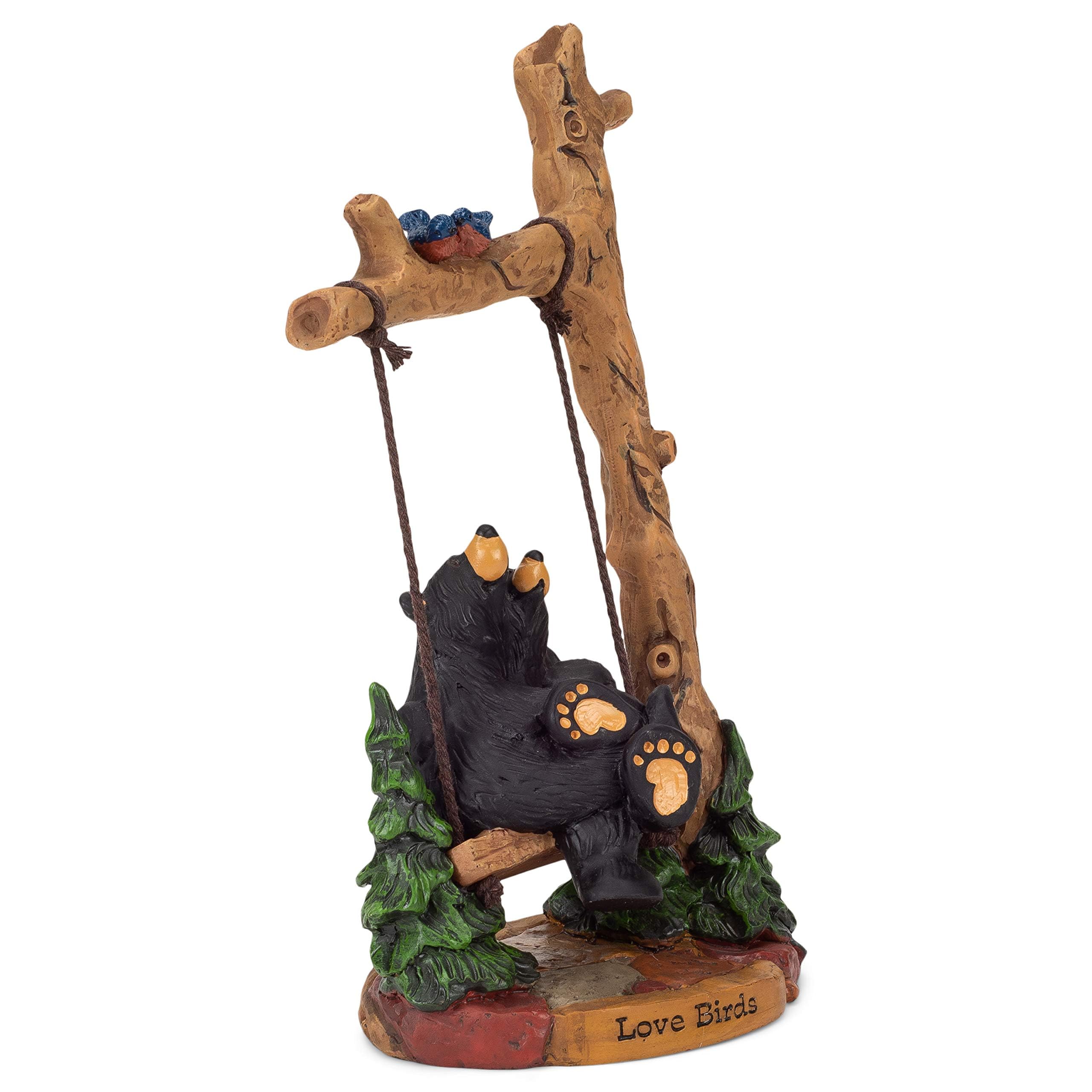 Amazon.com: DEMDACO Jovial Bears Figurine by Jeff Fleming