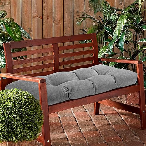 Miniatura 6 de Detiblue Cojín de banco largo para interiores para muebles de patio, cojines perfectos para muebles de interior y bancos (45 x 16 pulgadas, color