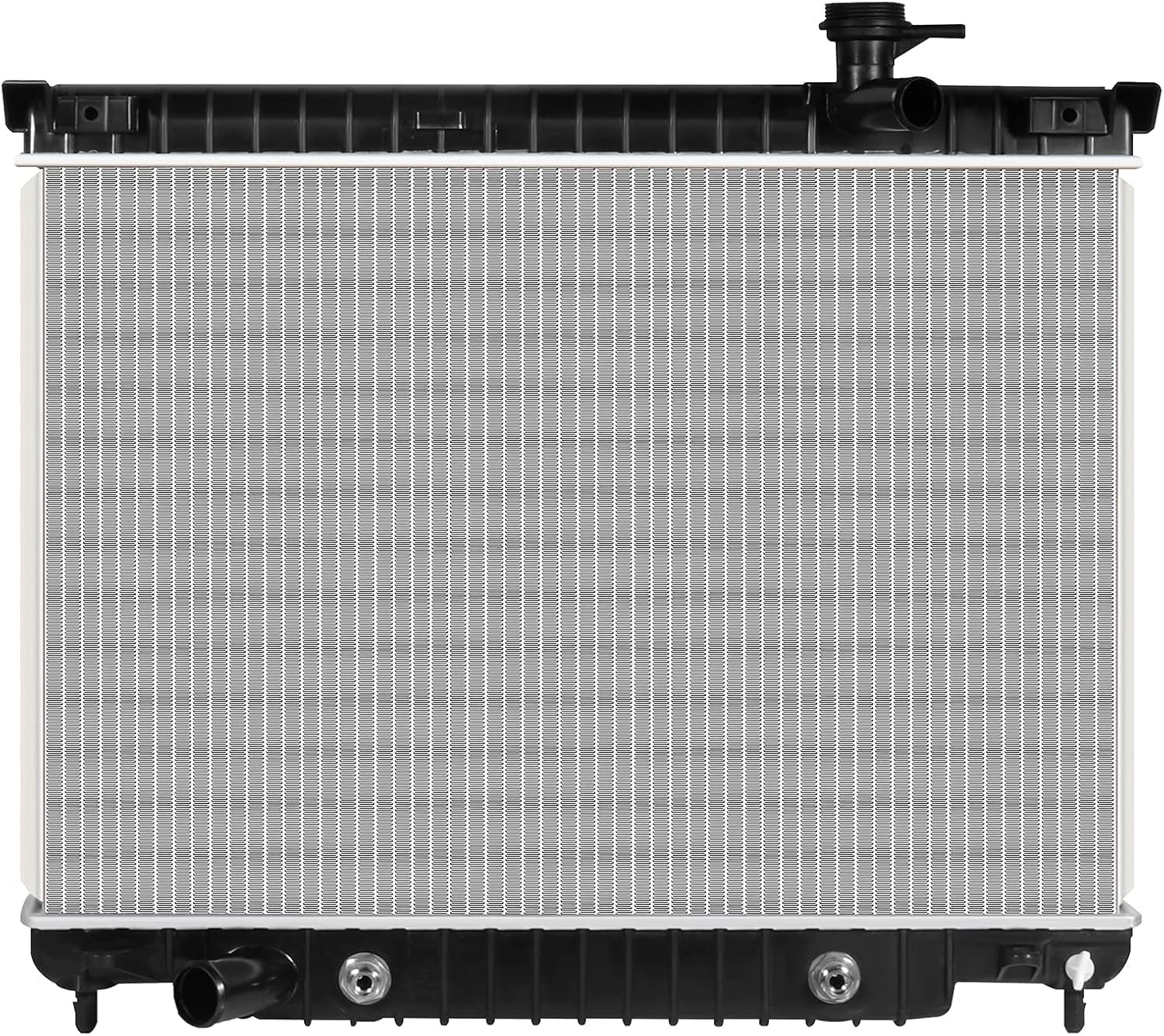 ECCPP 2458 Radiator fits for Trailblazer 2002 2003 2004 2005 2006 2007 2008 2009 LT L6 4.2L 2003-2008 Base L6 4.2L 2003 2004 2005 2006 EXT L6 4.2L