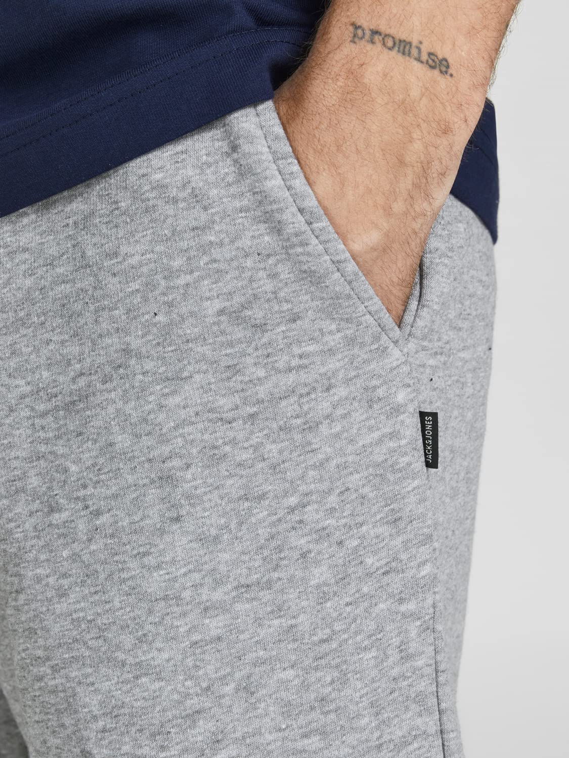 Jack & Jones Jpstbradley Sweat Shorts Sn GMS - Pantalones Cortos Deportivos Hombre