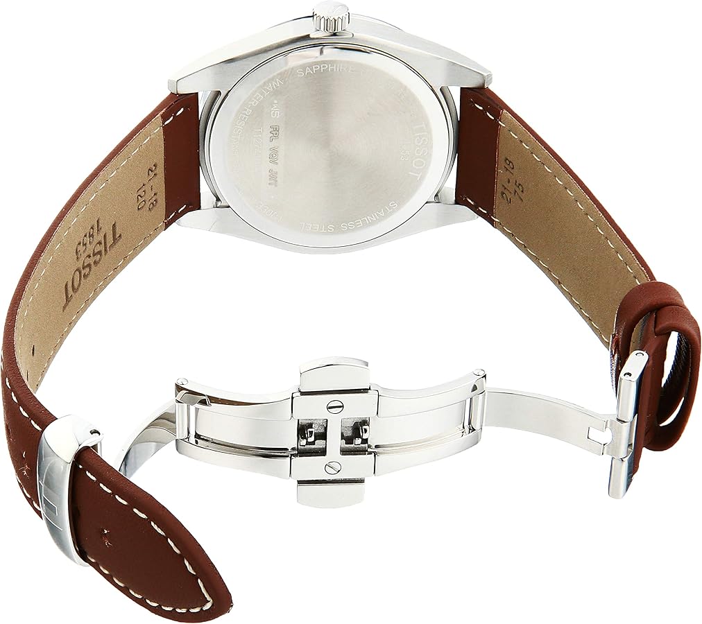 Amazon | [ティソ] 腕時計 TISSOT ジェントルマン レザーベルト [正規