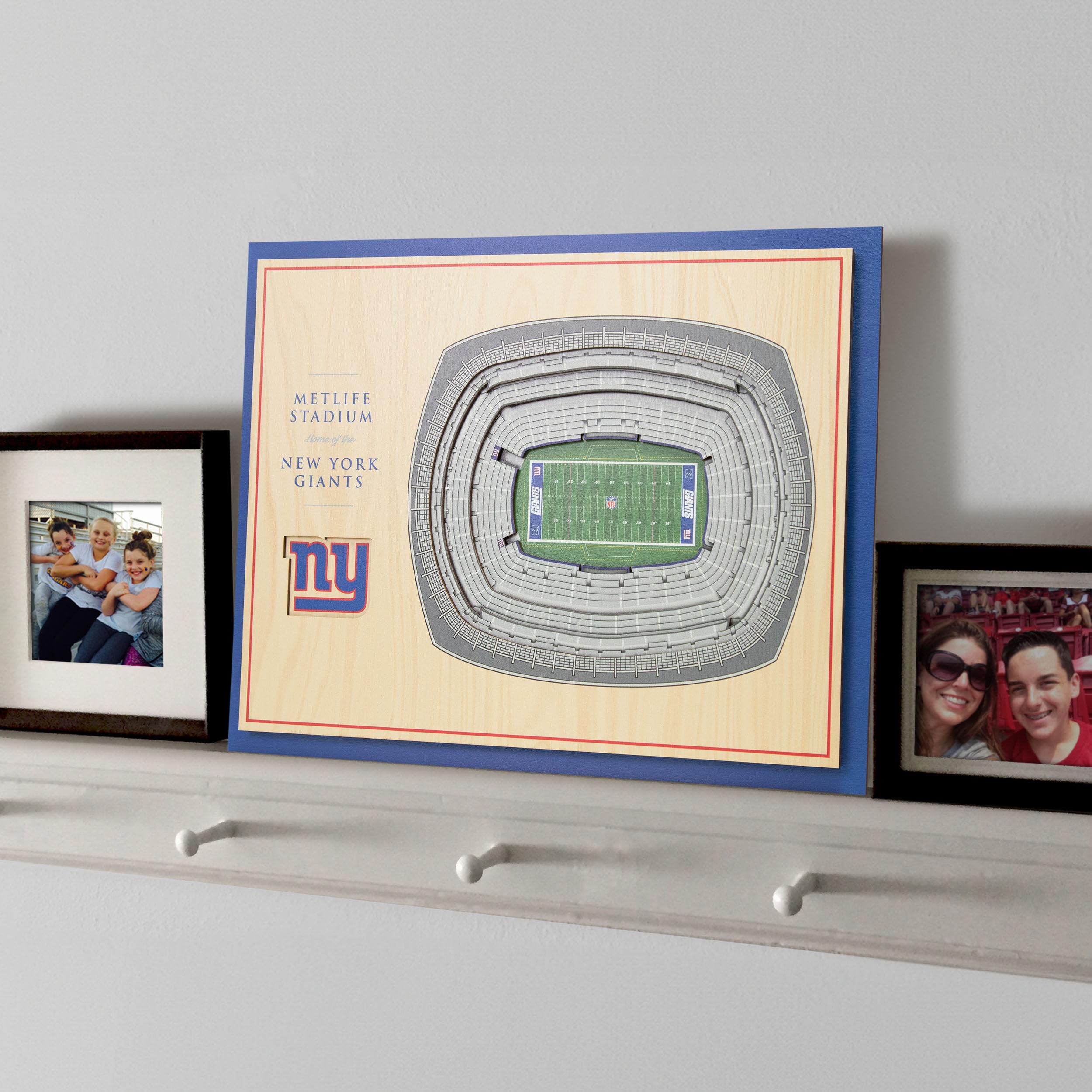 YouTheFan NFL StadionView Wandbild, 5-lagig