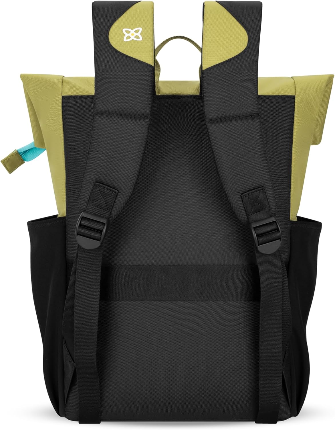 Sherpani Sedona, Foldover Backpack Purse, Laptop Backpack, 16L Recycled Nylon Backpack, Fits 15'' Laptop, RFID Protection, Travel Gift for Women (Alchemy)