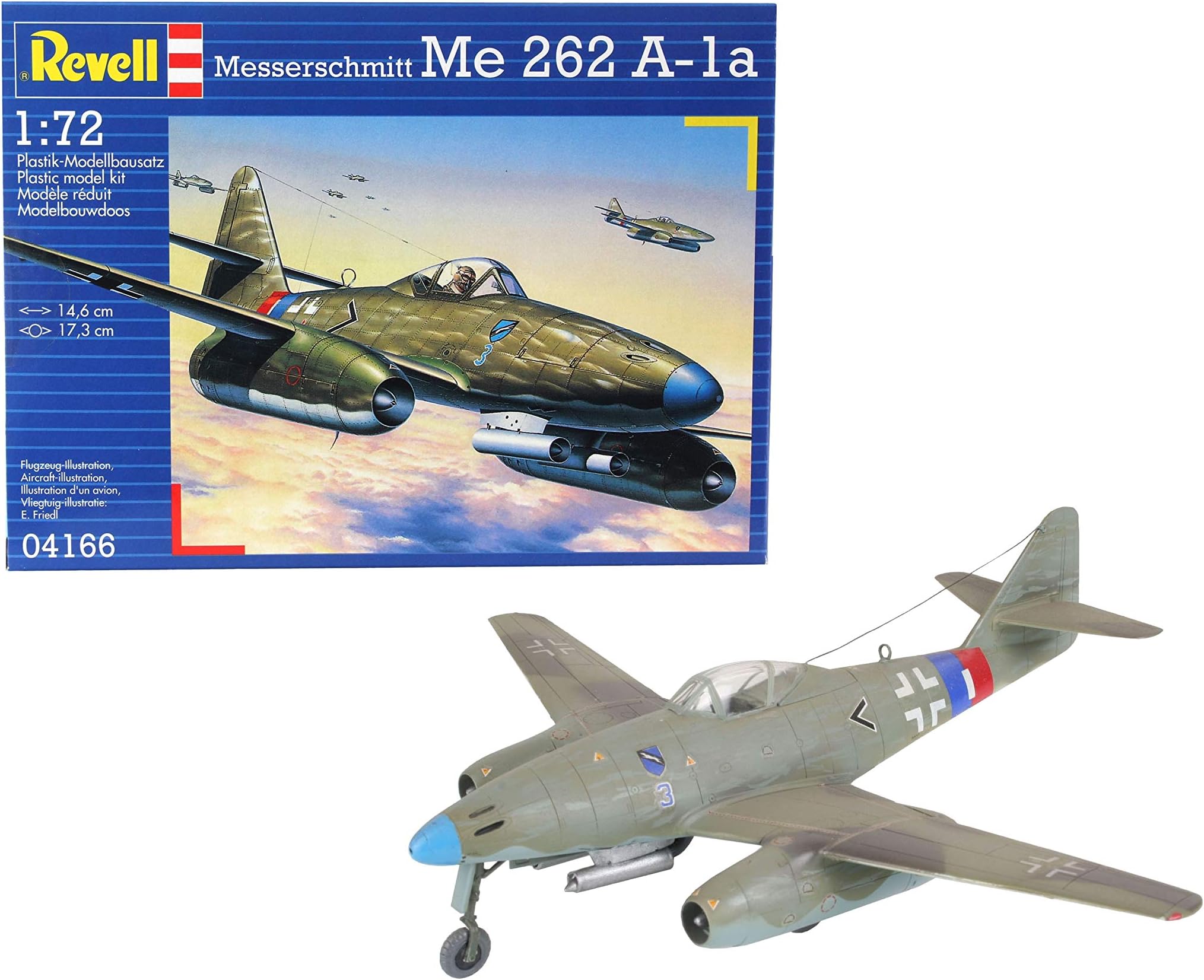 04166 Messerschmitt Me 262 A-1A Model Kit