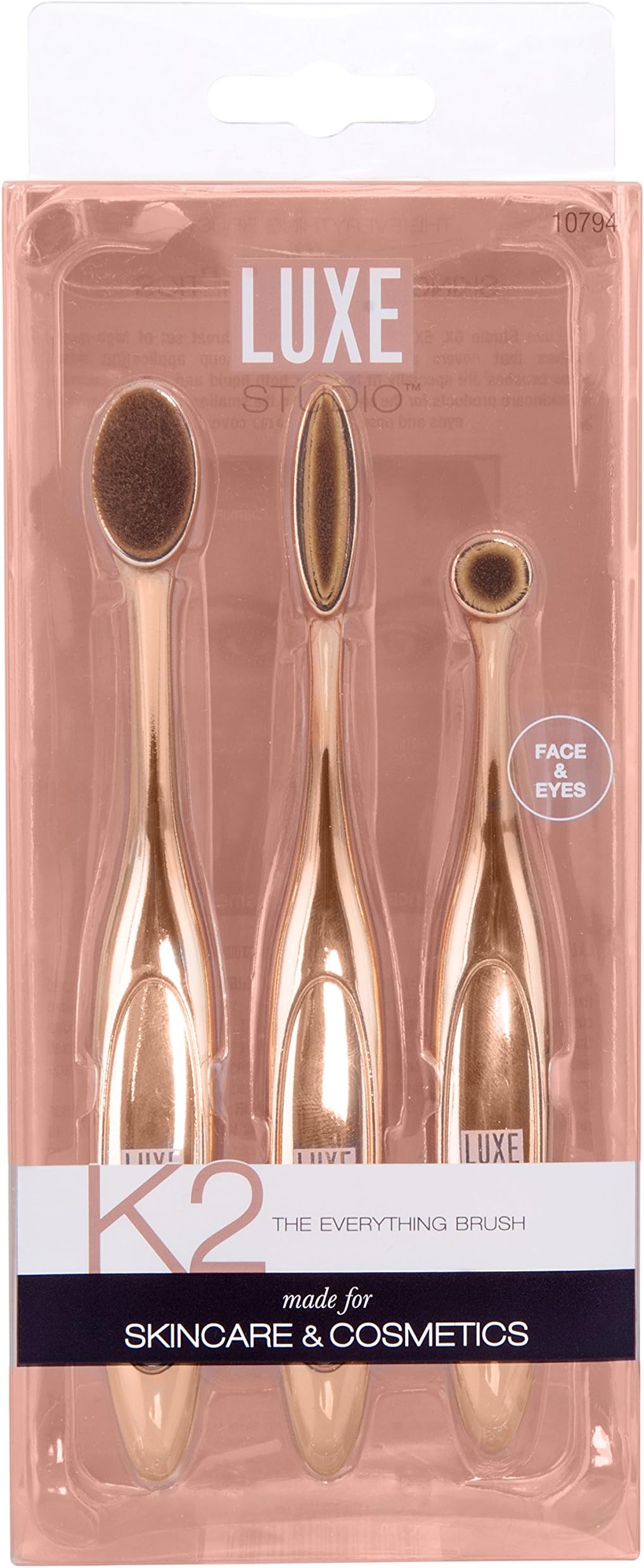 Luxe StudioOval 6, 7 and 3 Brush Kit