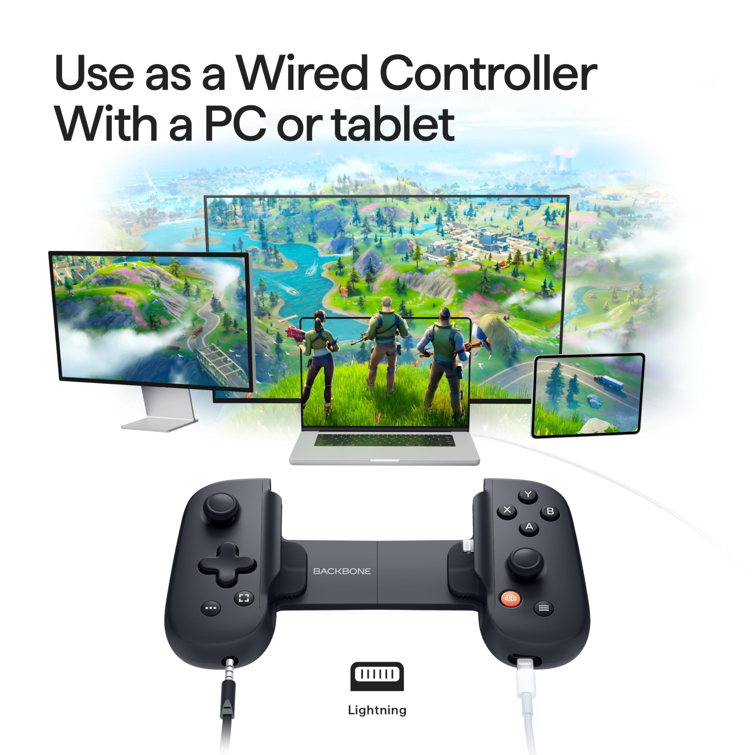 BACKBONE One Mobile Gaming Controller for iPhone (Lightning) - 2nd