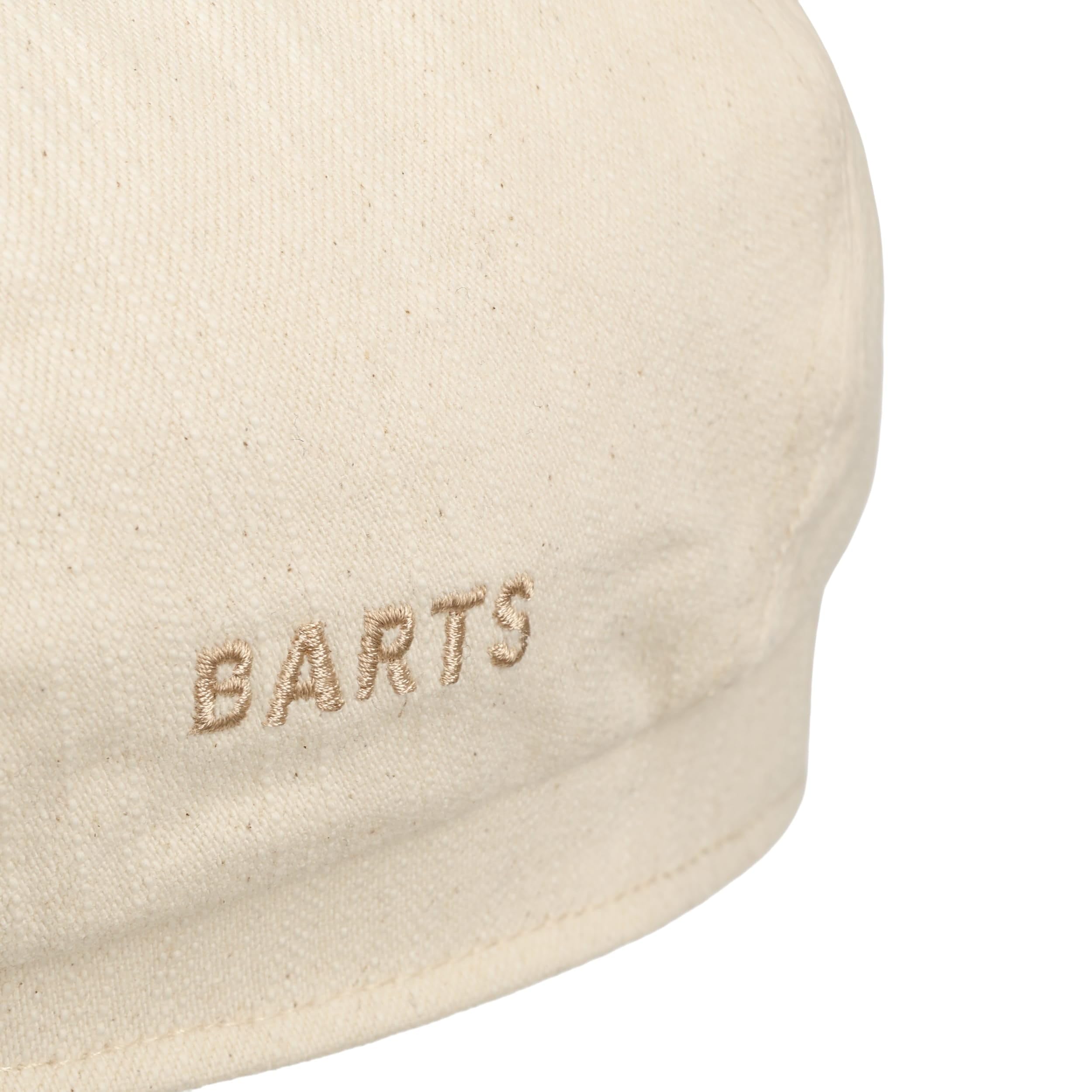 Barts Melange Jamaica Flatcap Schirmmütze Schiebermütze Leinencap Baumwollcap Herren - mit Schirm, Futter, Futter Sommer Frühling-Sommer
