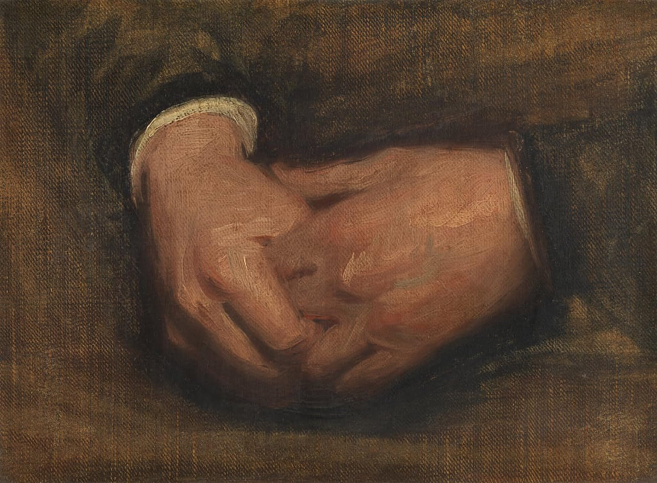 ARTXLXXBN Famous Print Painting Colorful Art Print Hands by George Romney Canvas Art Decorations for Home Decor 60x90cm
