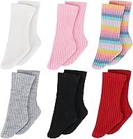 Vista 1 de Sotiff 6 pares de mini calcetines de muñeca accesorios de ropa de muñeca para figura de juguete femenino