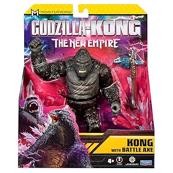 哥斯拉 vs. 大猩猩：6寸战斗斧孔格手办玩具