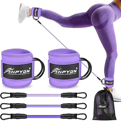 Bandas de resistencia de tobillo, bandas de tobillo para entrenar con puños, bandas de resistencia para entrenamiento de piernas y glúteos, equipo disponible en Yaxa Venezuela