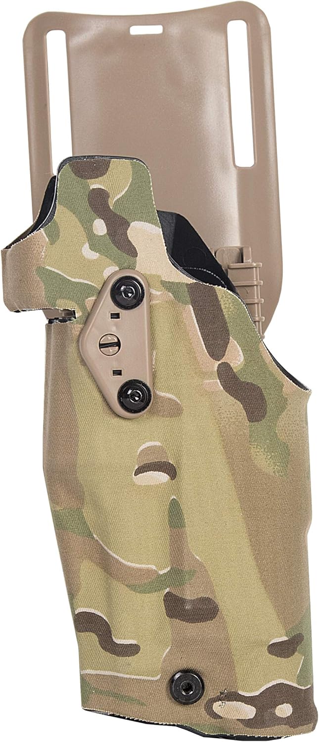 HECASA Low Holster Carry Automatic Locking System Compatible with Glock 19/23
