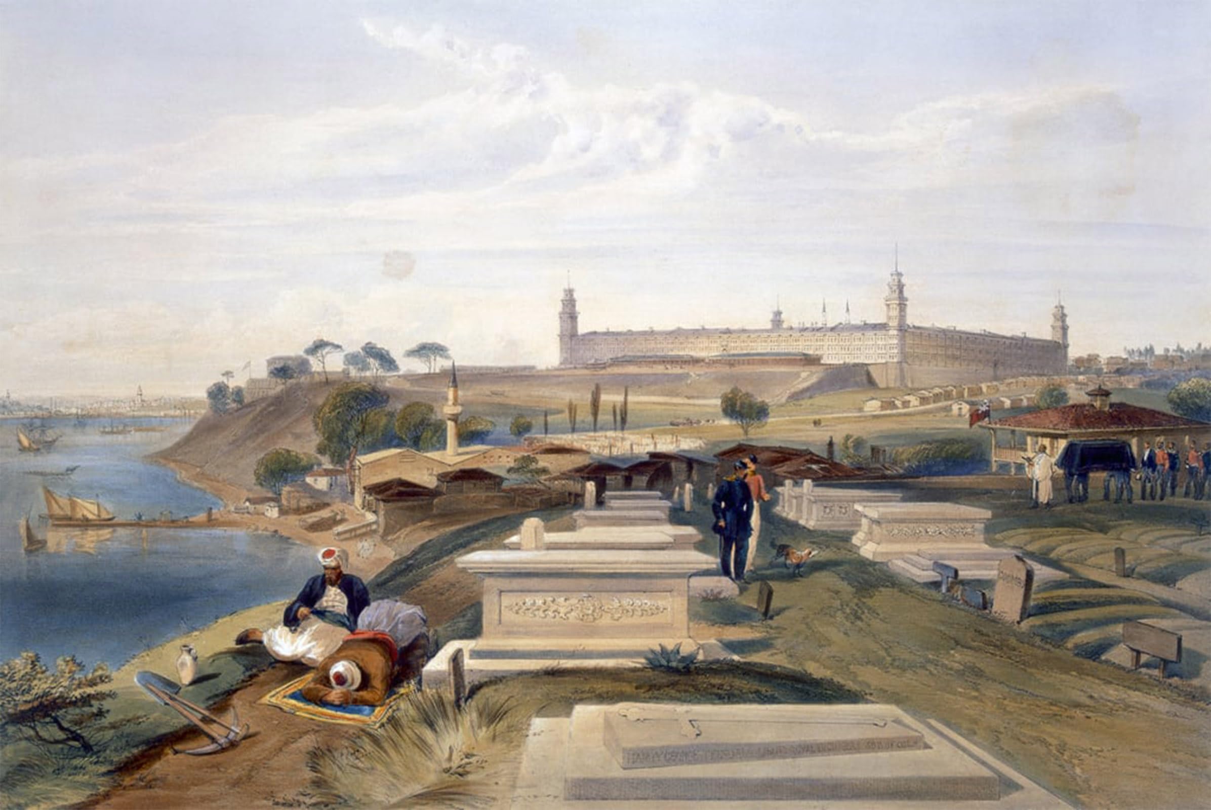Lienzo artístico William Simpson de 60x90cm con acabado premium para pared 5