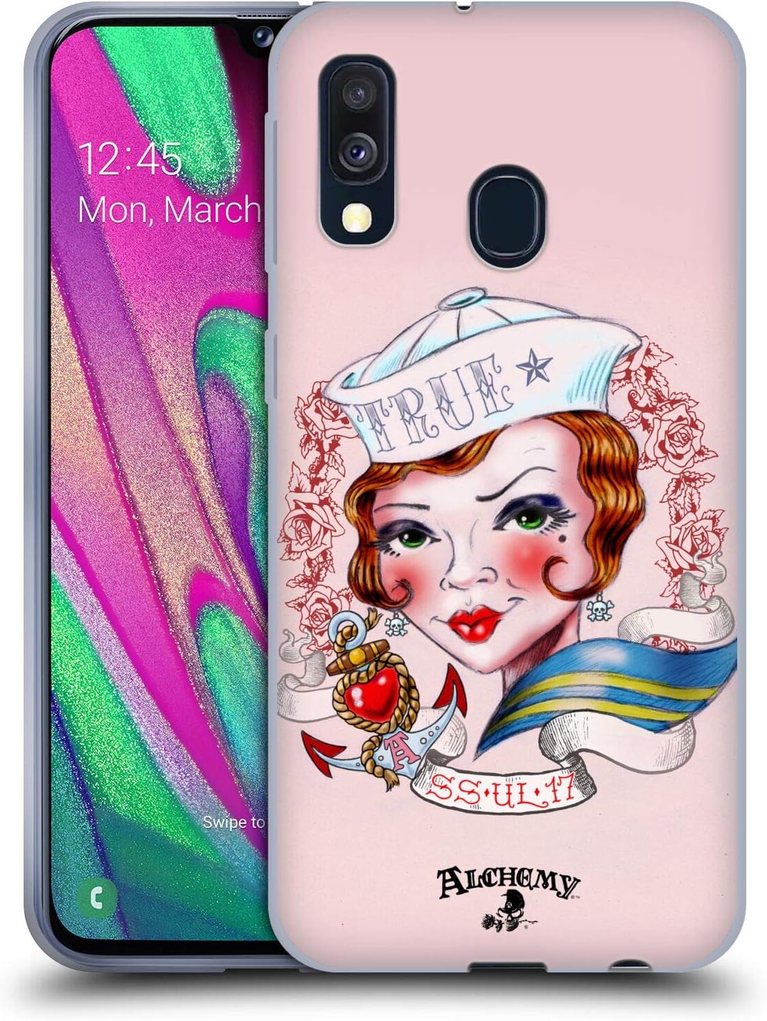 Head Case DesignsOfficially Licensed Alchemy Gothic SS UL17 Woman Soft Gel Case Compatible With Samsung Galaxy A40 (2019)