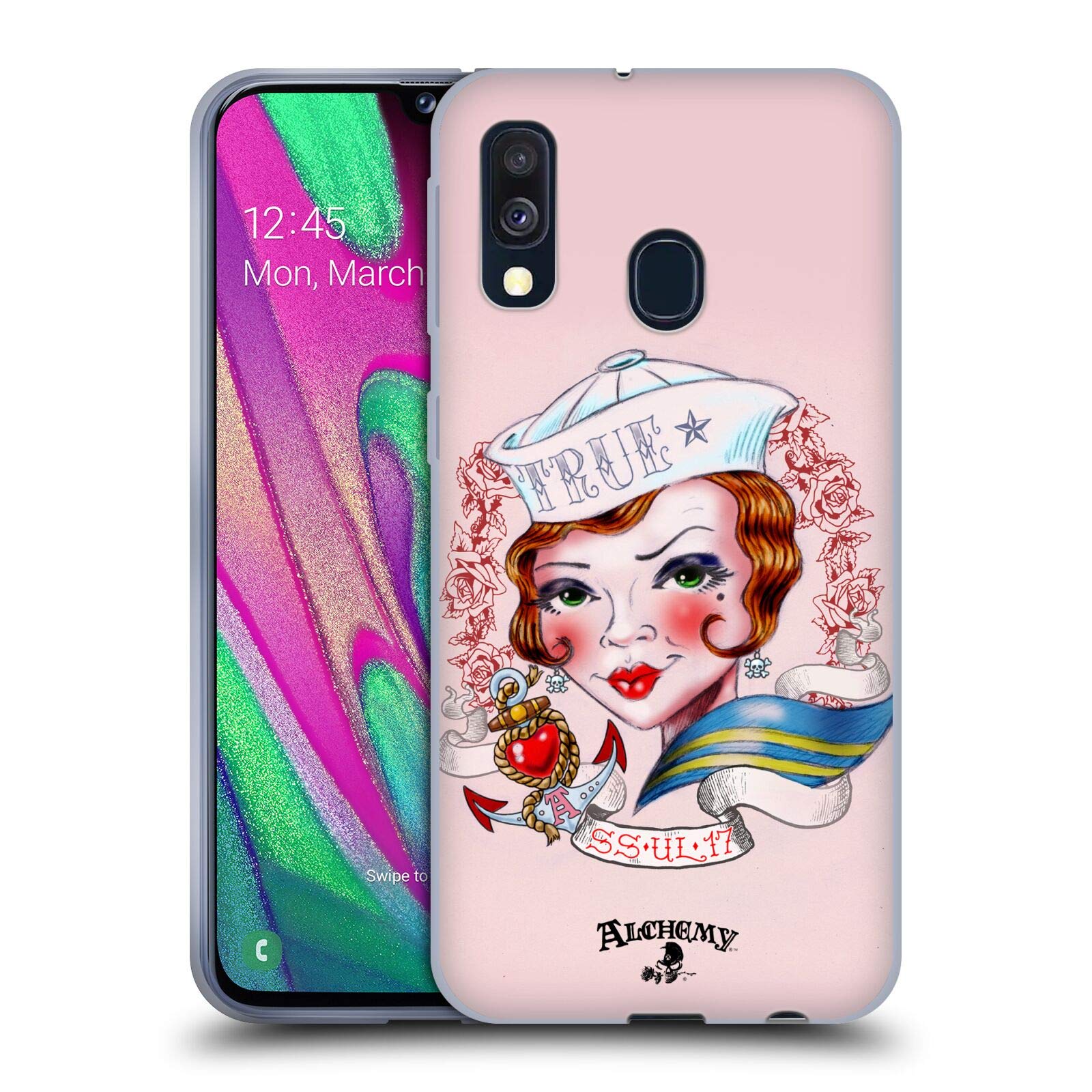 Head Case DesignsOfficially Licensed Alchemy Gothic SS UL17 Woman Soft Gel Case Compatible With Samsung Galaxy A40 (2019)